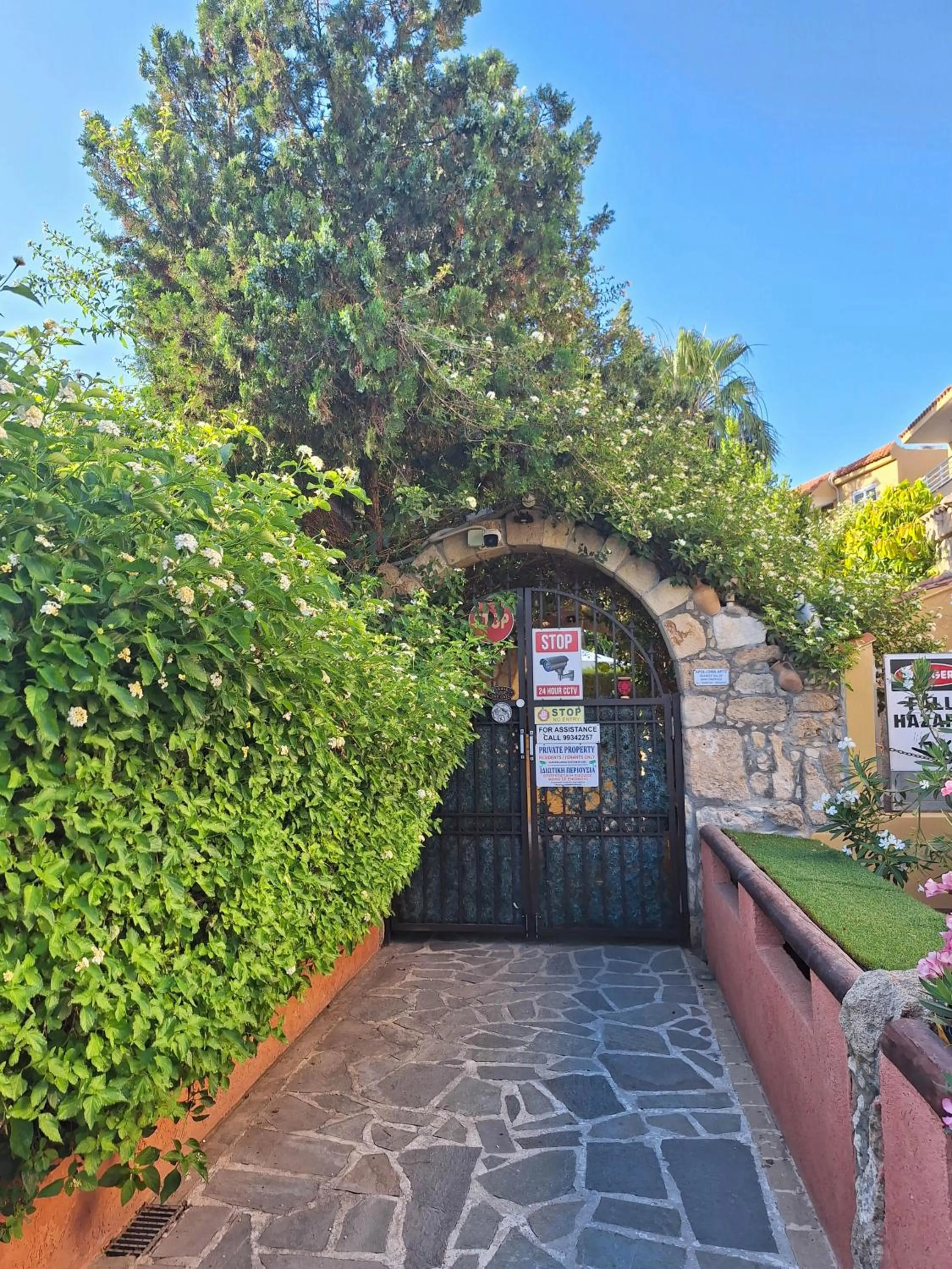 Property building in Apollonia Hotel Apartments