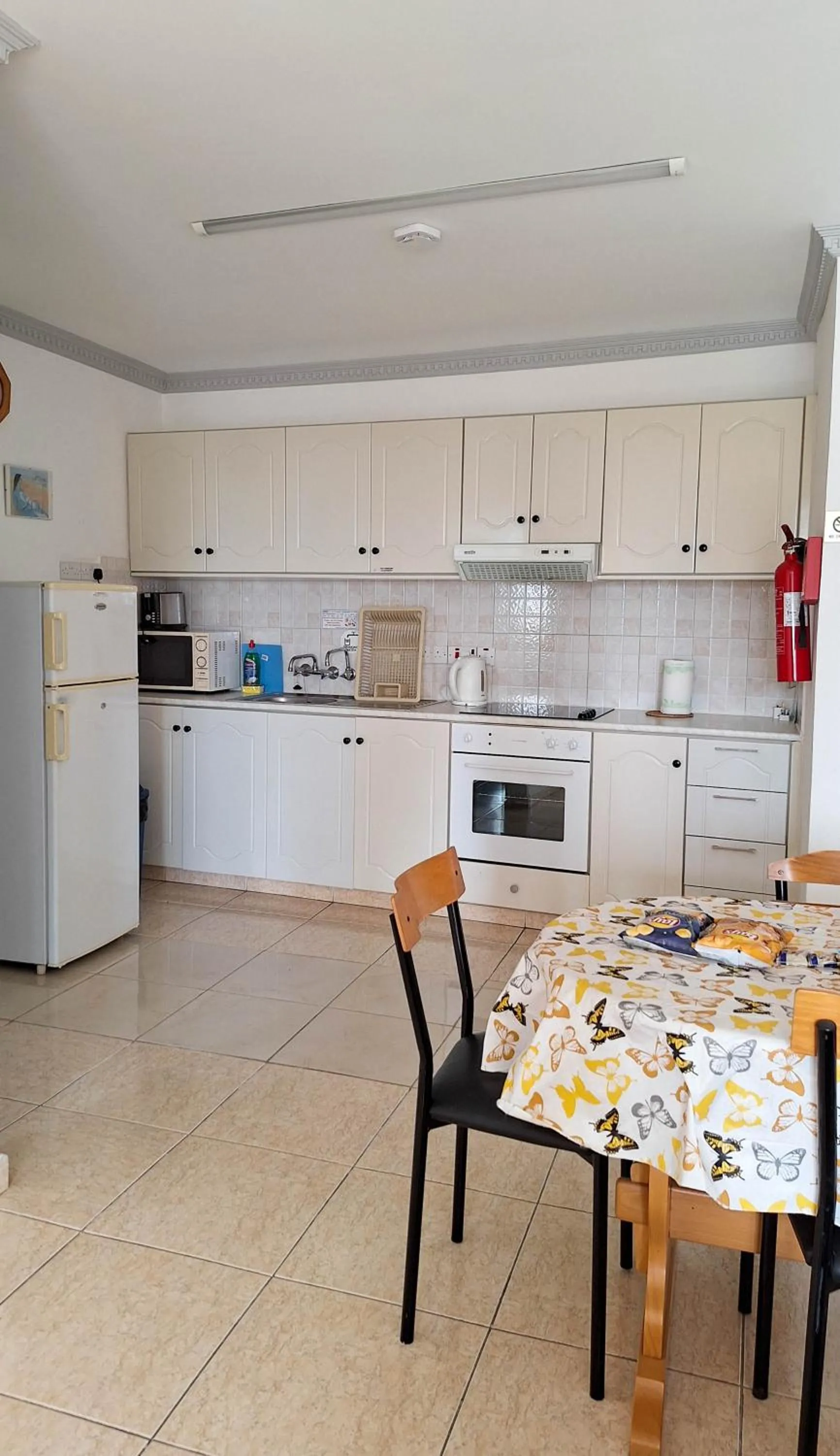Kitchen or kitchenette in Apollonia Hotel Apartments