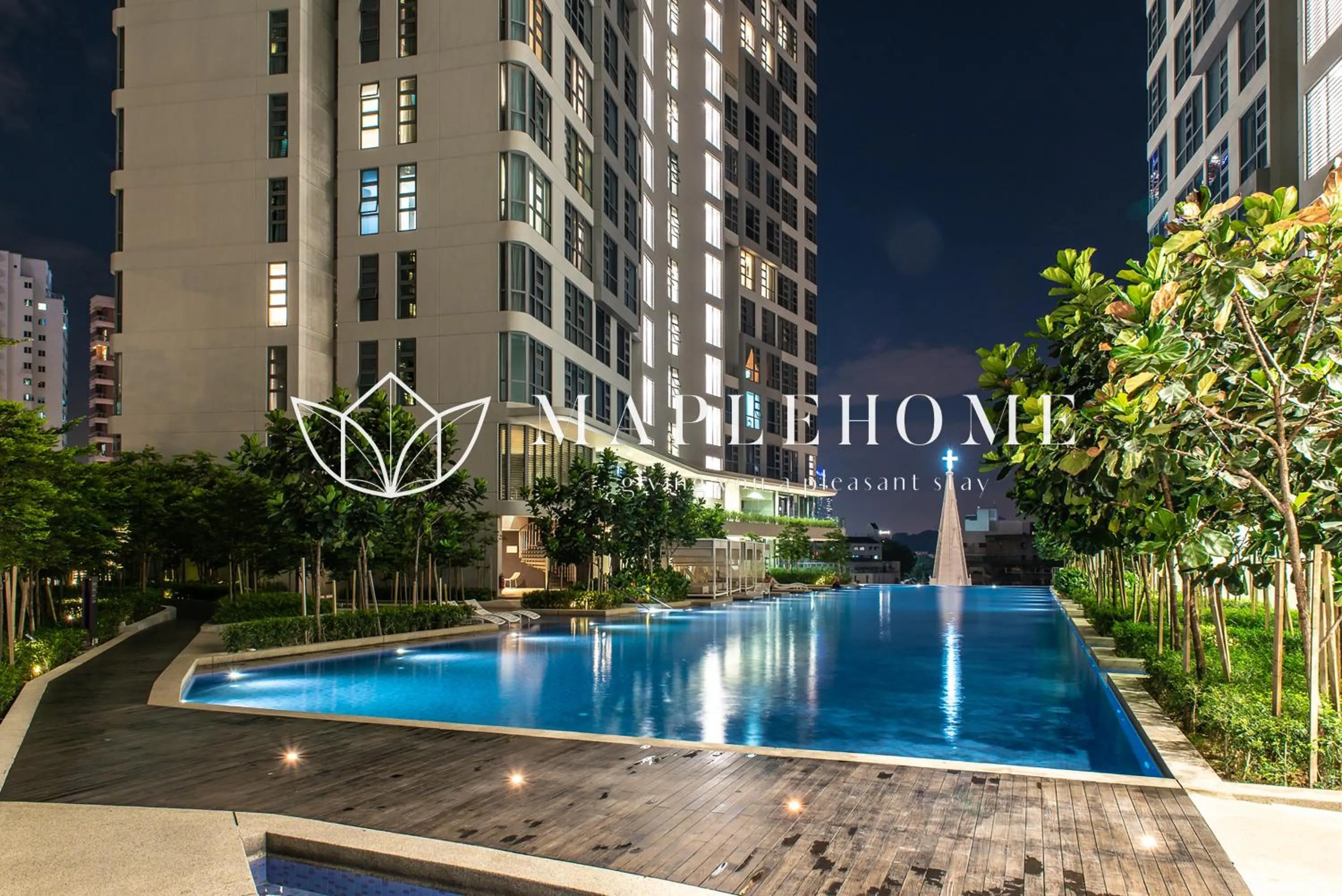 Swimming pool in The Robertson Kuala Lumpur