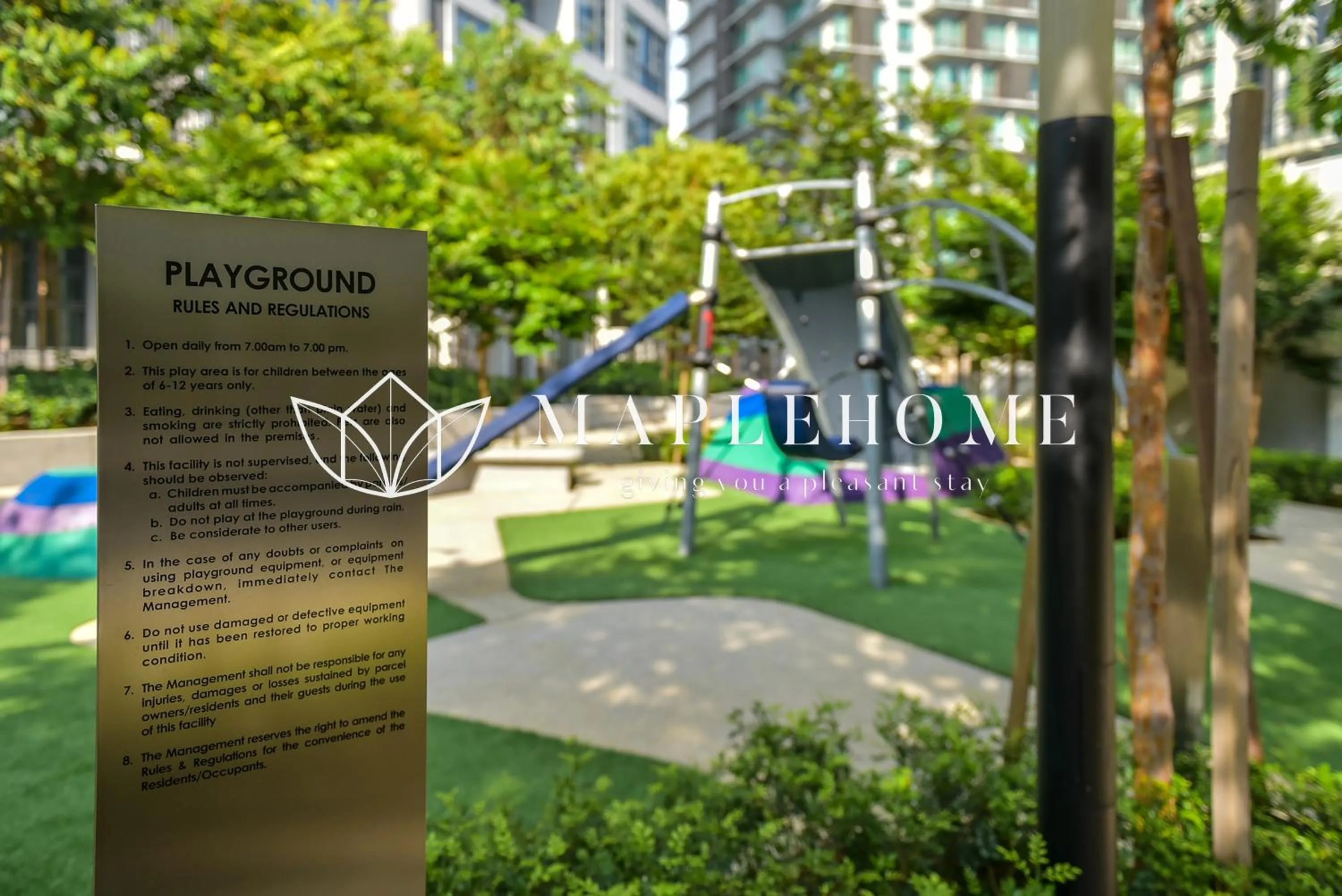 Children play ground in The Robertson Kuala Lumpur