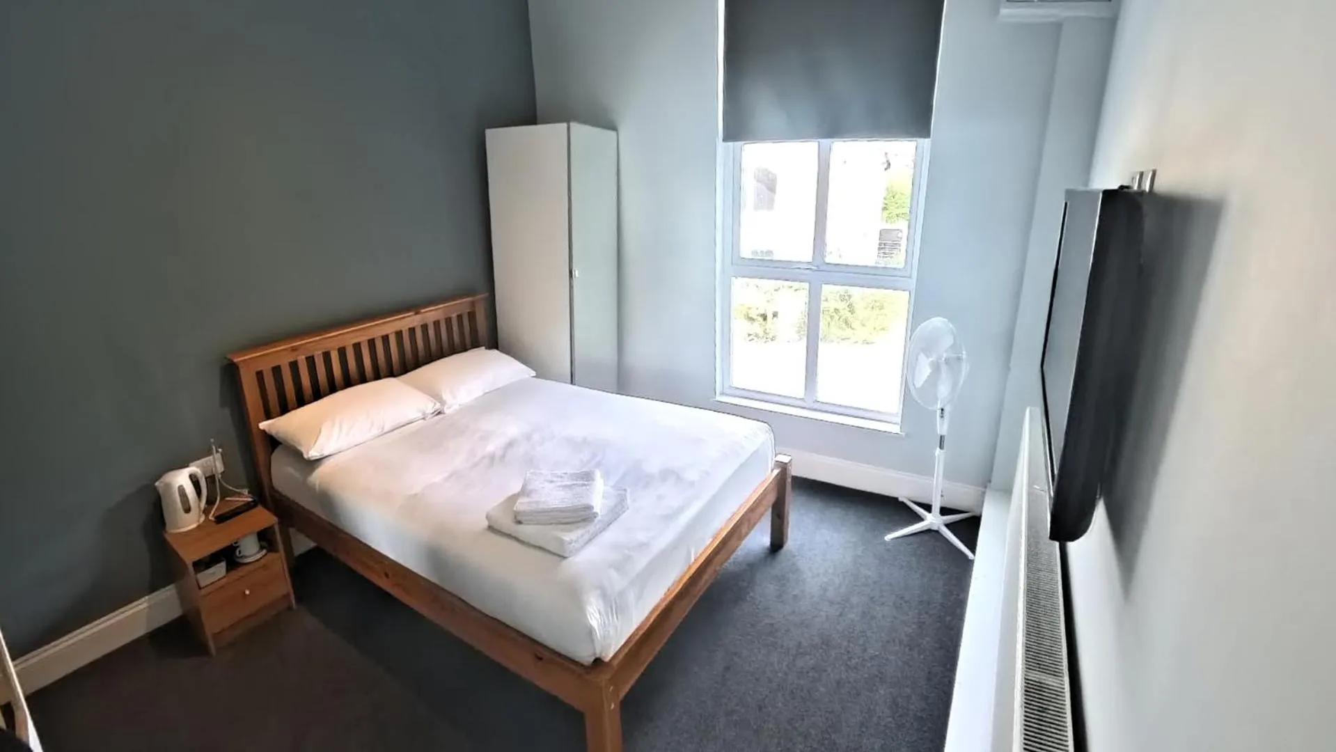 Coffee/tea facilities, Bed in The Riverside