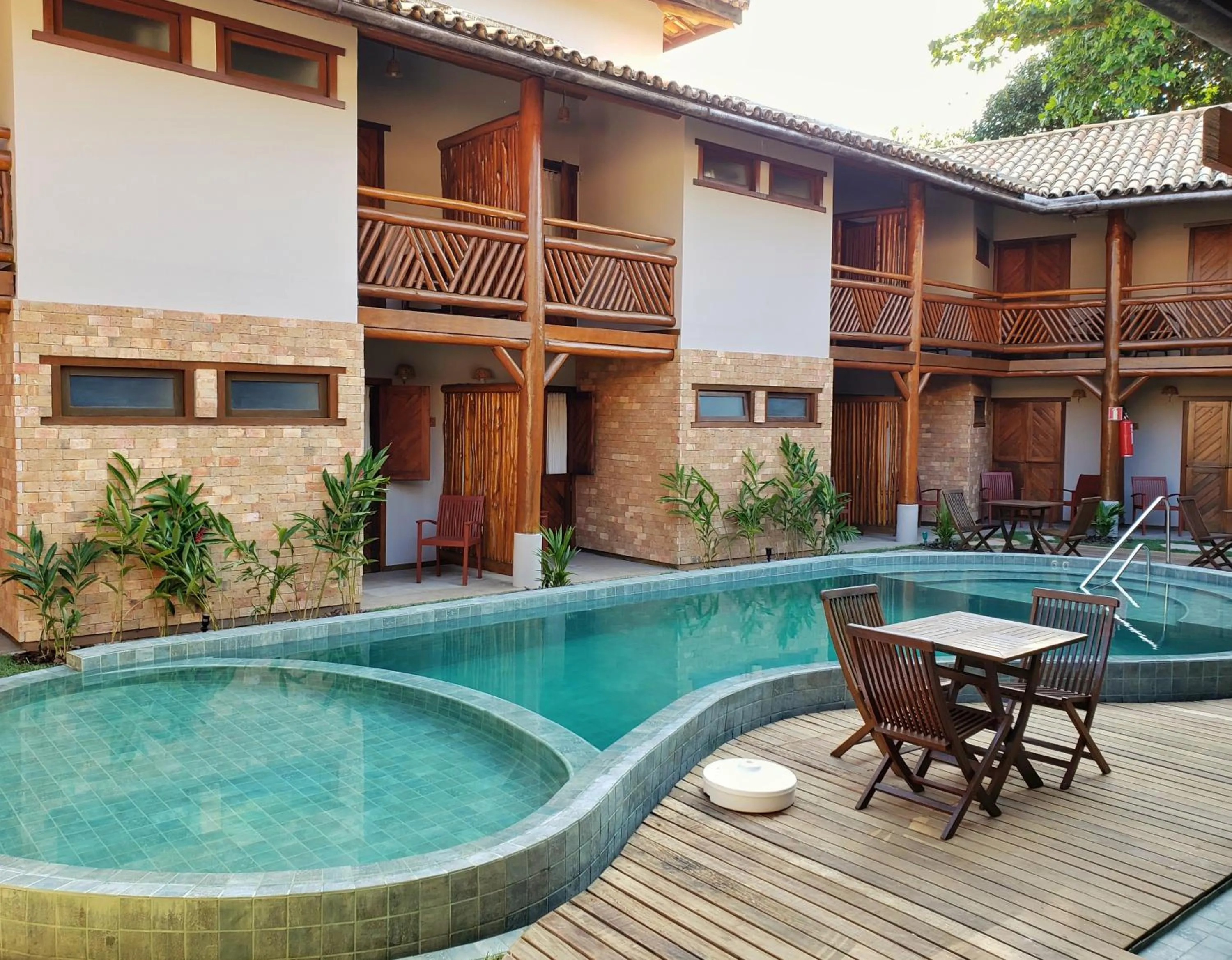 Swimming pool in Pousada Casa de Praia