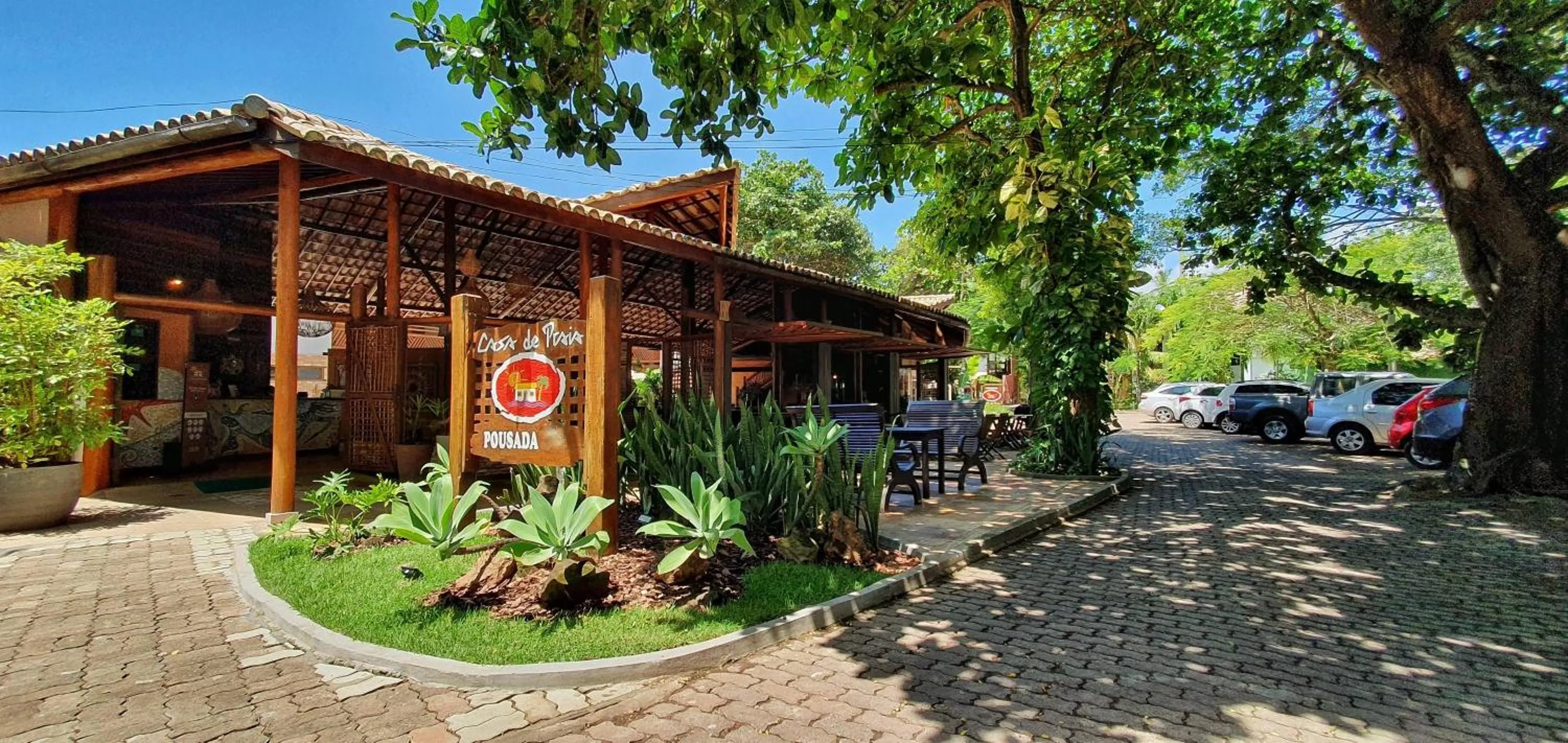 Facade/entrance in Pousada Casa de Praia