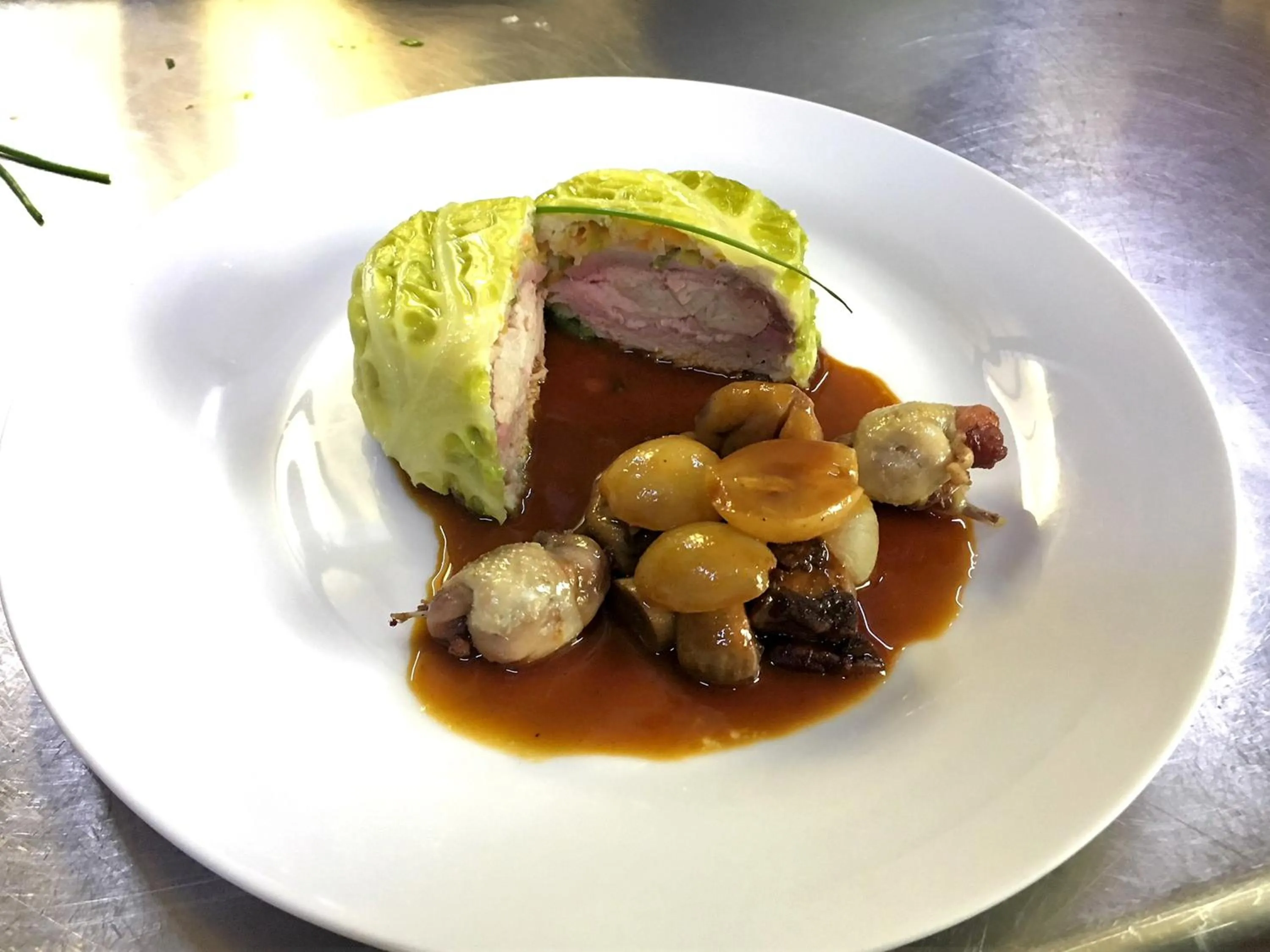 Dining area in Auberge De Liezey