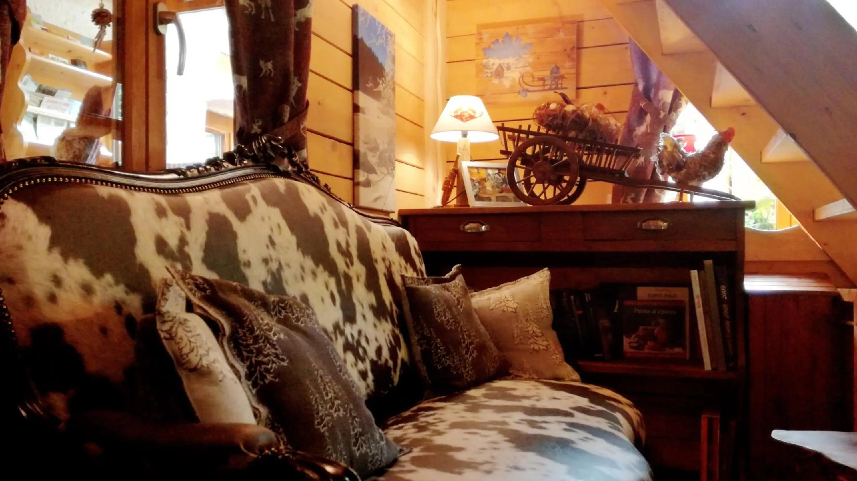 Living room in Auberge De Liezey