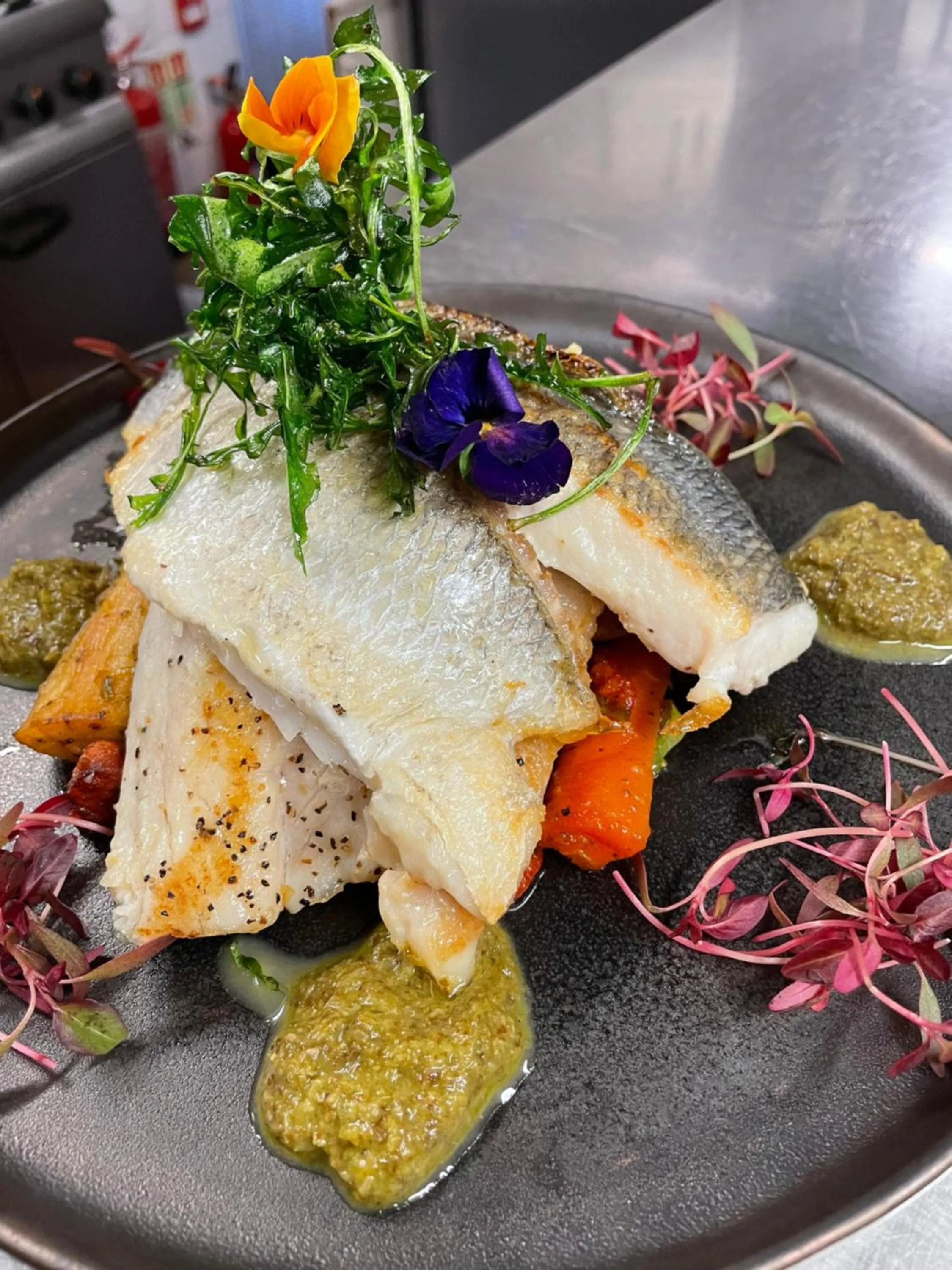 Food close-up in The Abbey Hotel