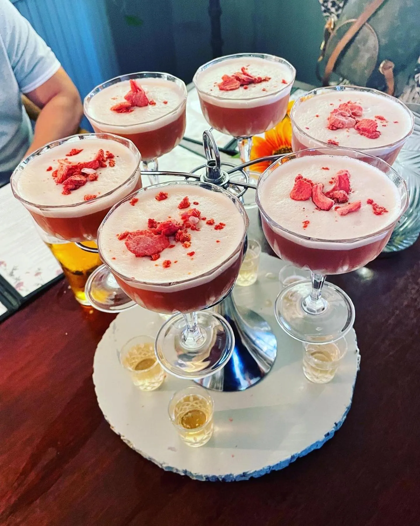 Food and drinks in The Abbey Hotel