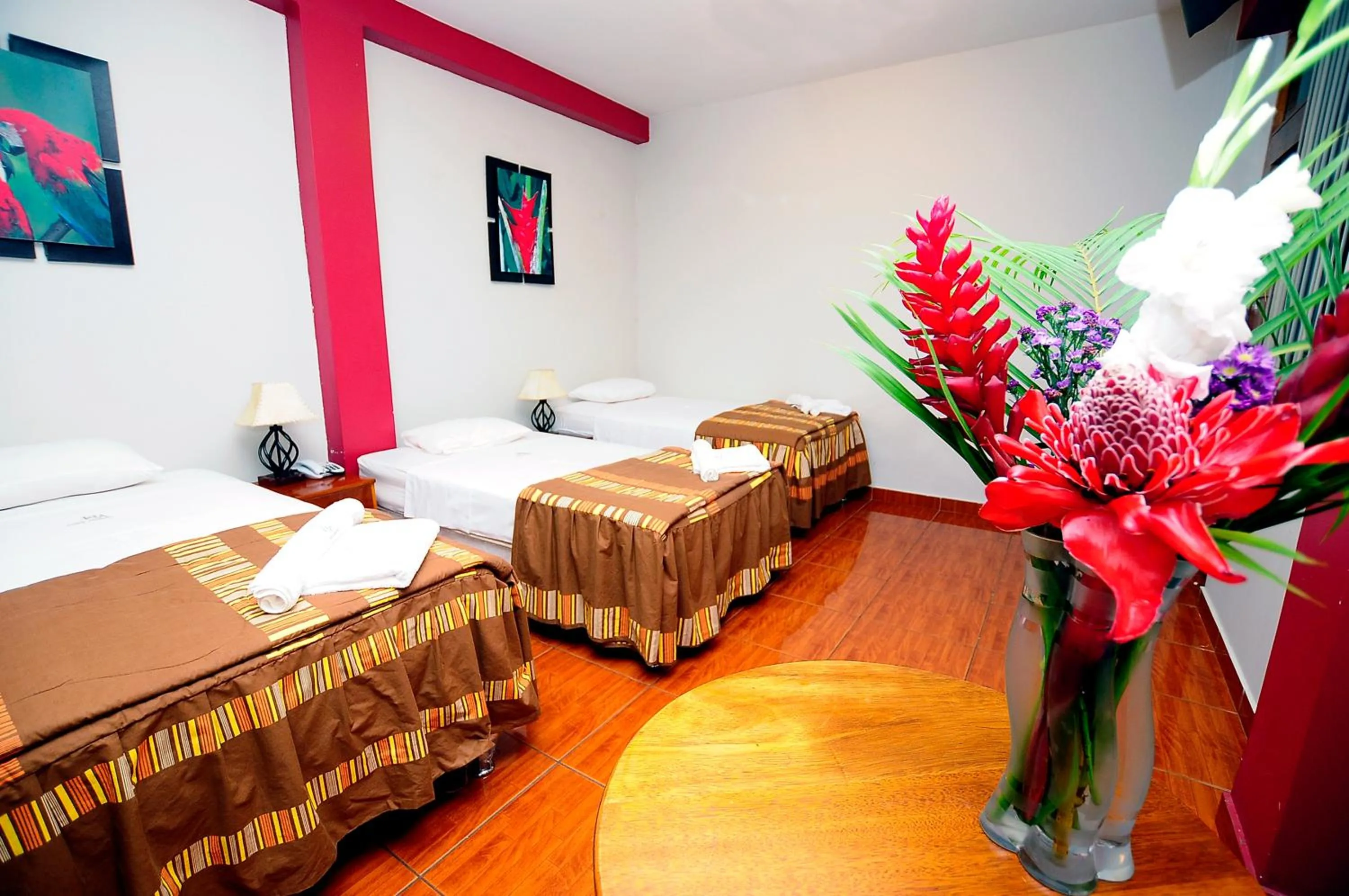 Decorative detail, Bed in Hotel Puerto Amazonico