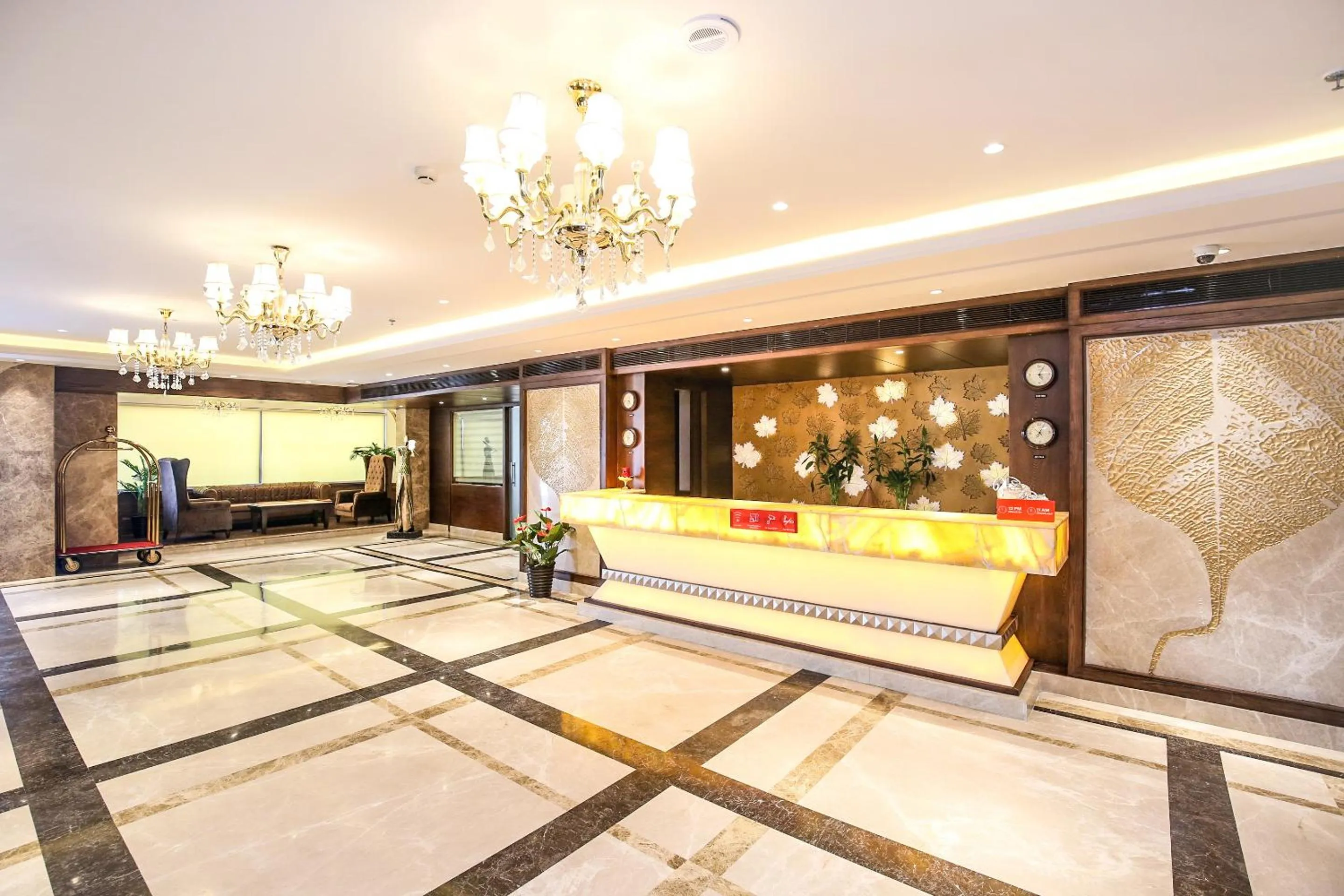 Lobby or reception in Hotel Stella Continental