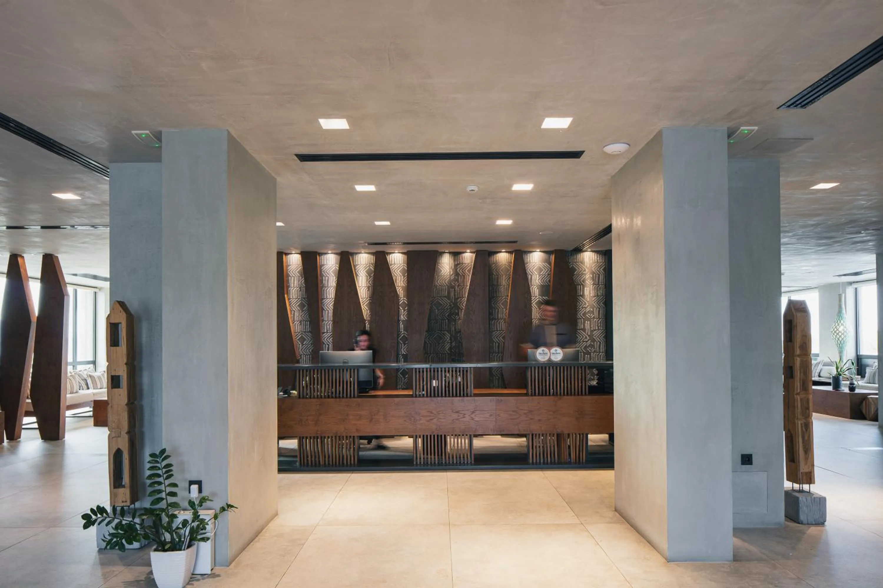 Lobby or reception in La Mer Resort Spa Crete