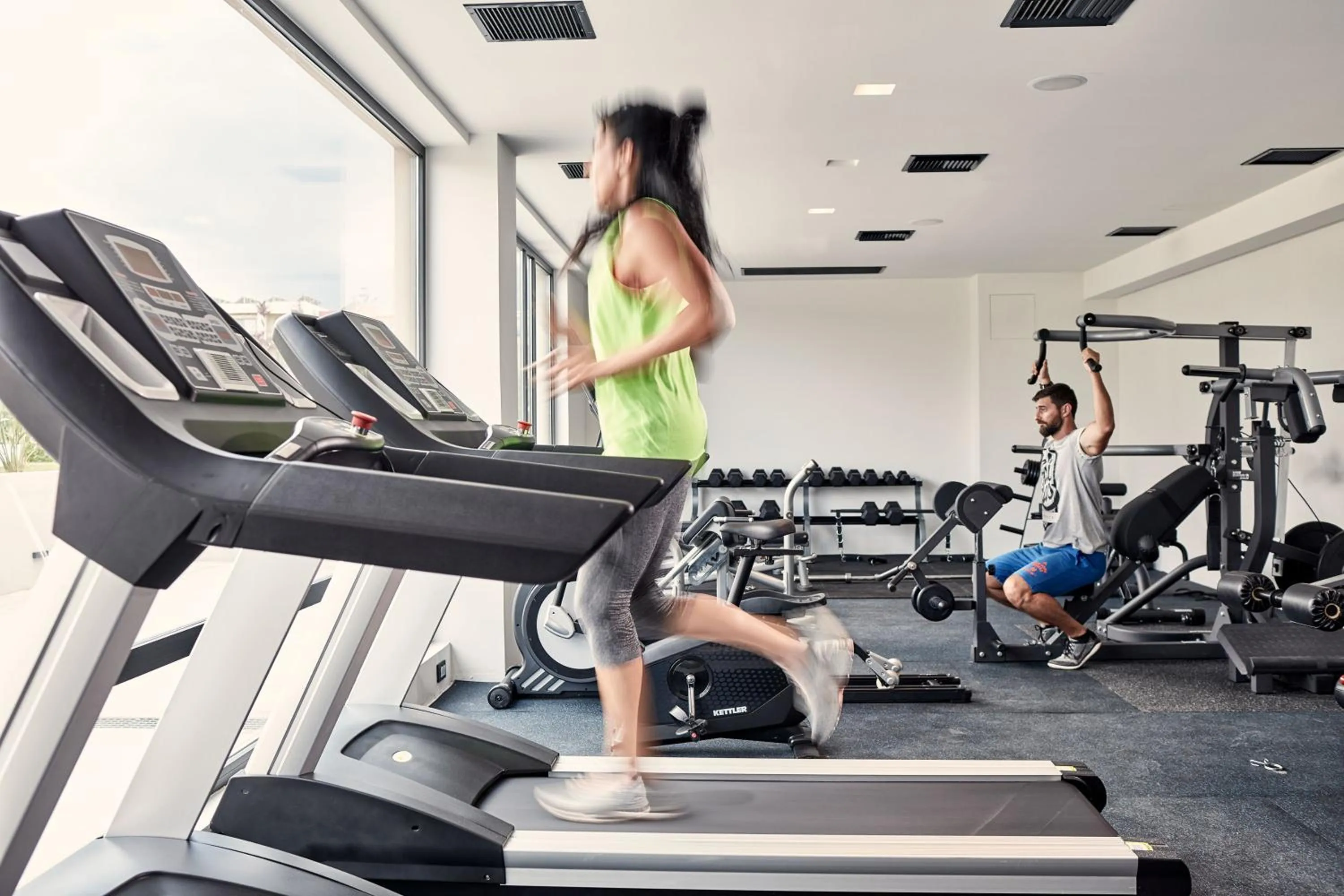 Fitness centre/facilities in La Mer Resort Spa Crete