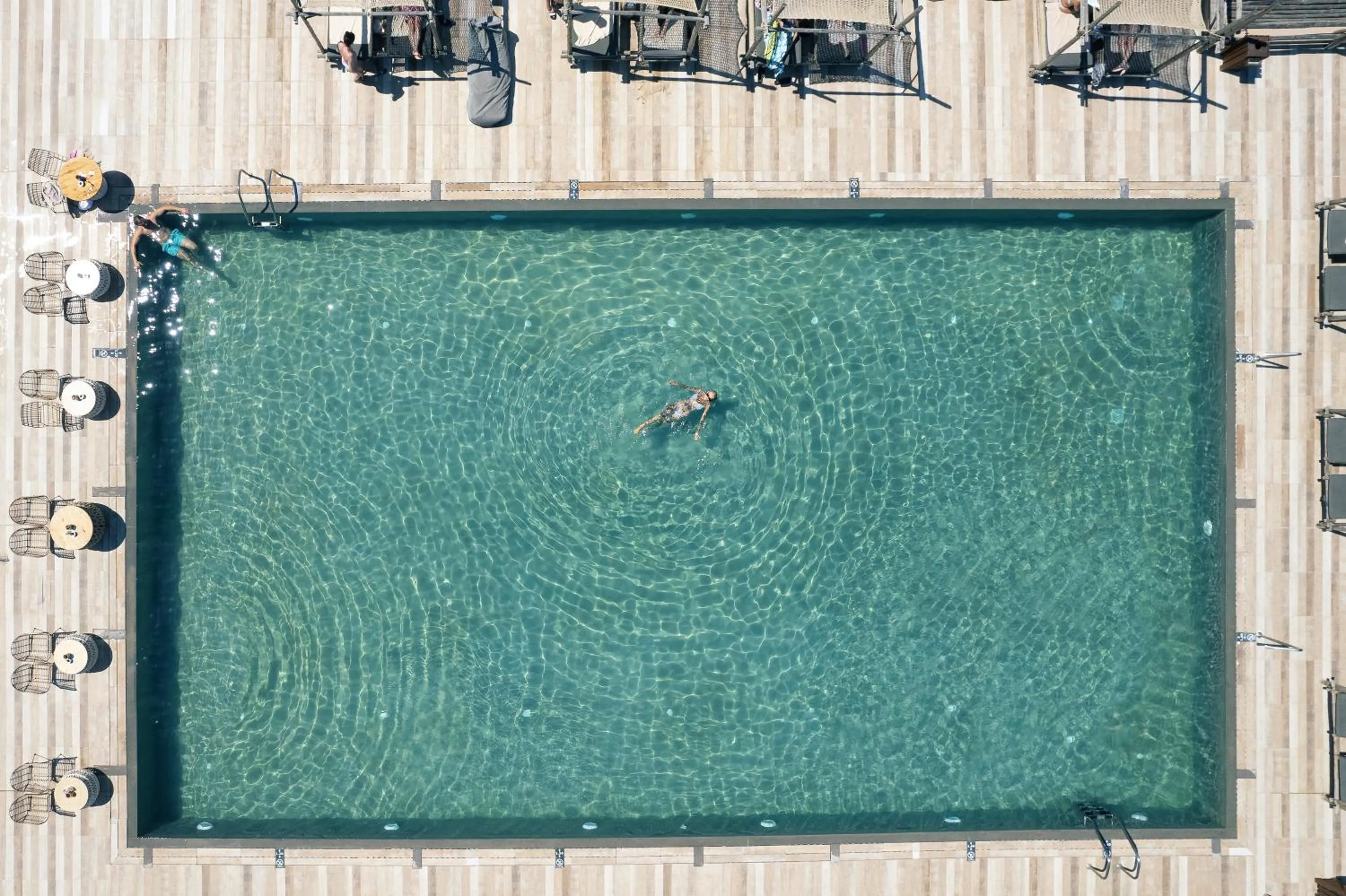 Swimming pool in La Mer Resort Spa Crete