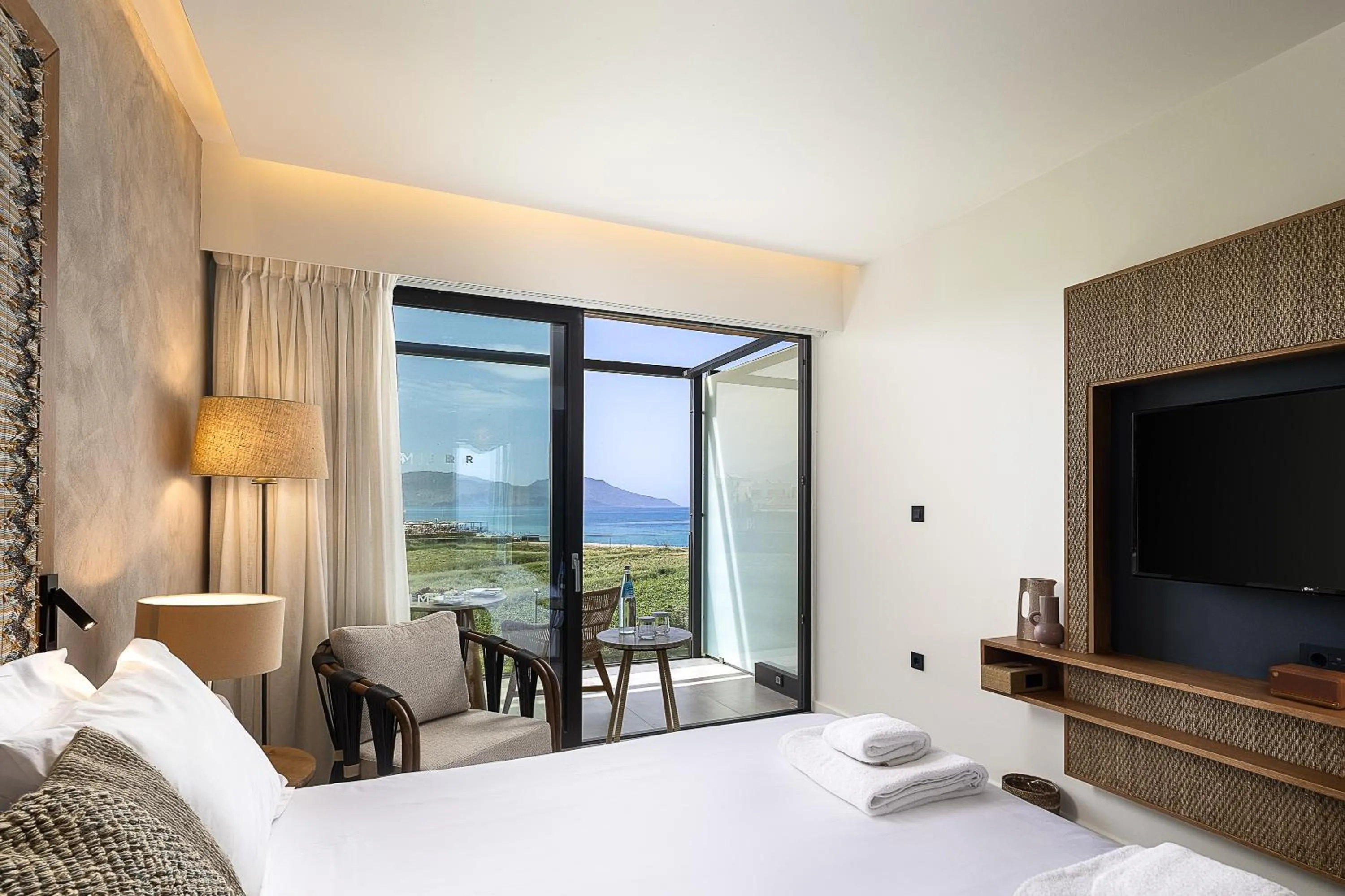 Bed in La Mer Resort Spa Crete