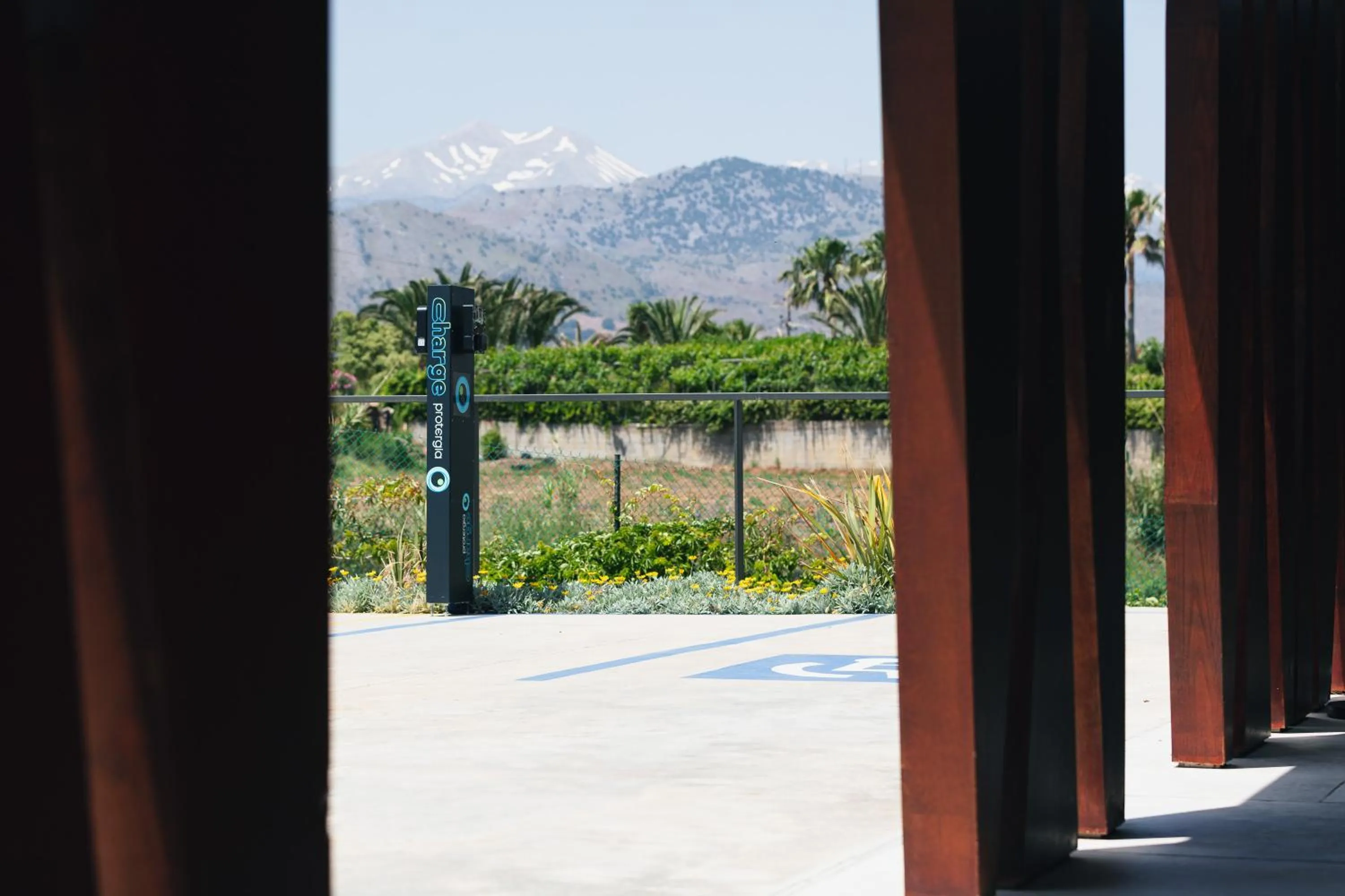 Mountain view in La Mer Resort Spa Crete