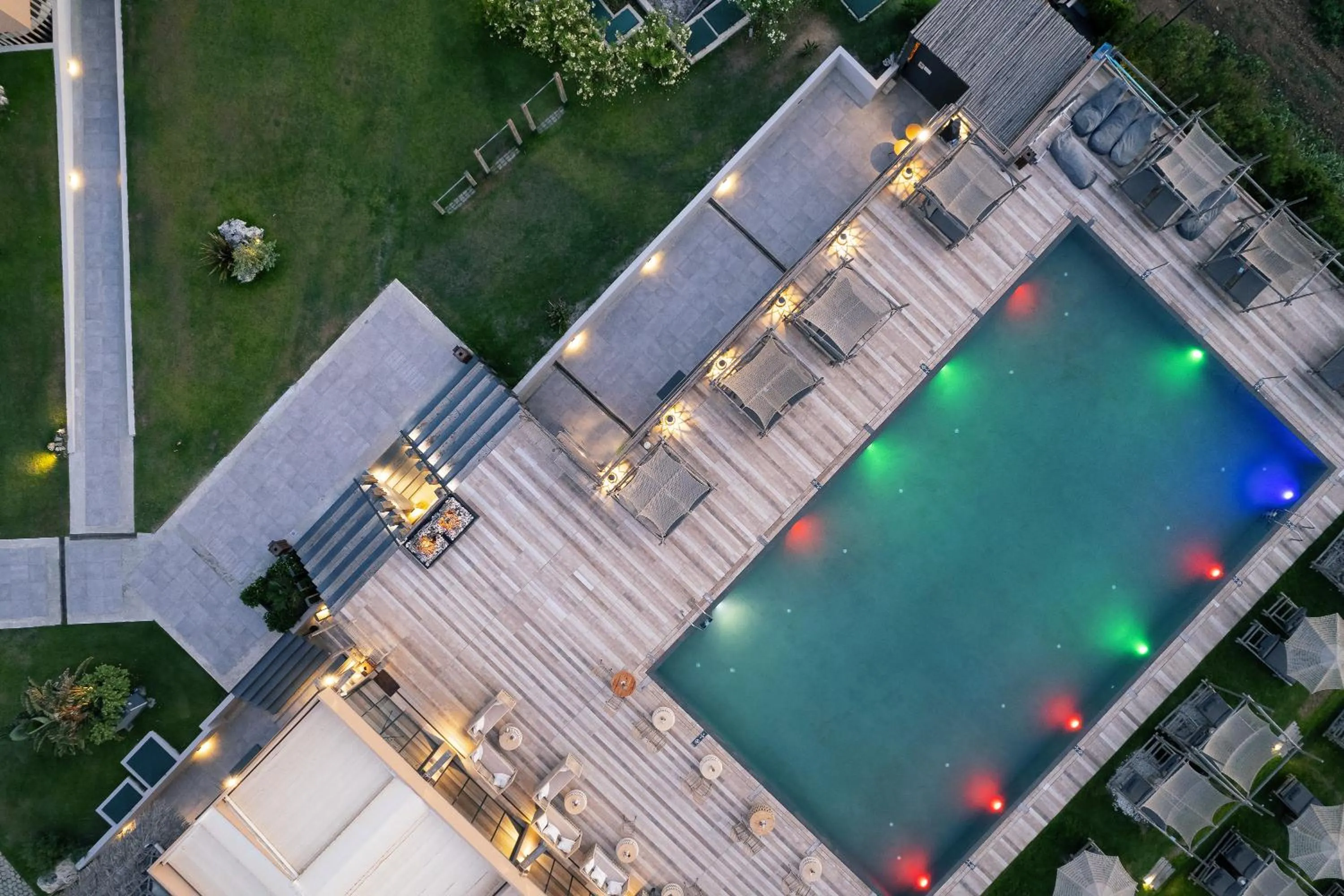 Bird's eye view in La Mer Resort Spa Crete