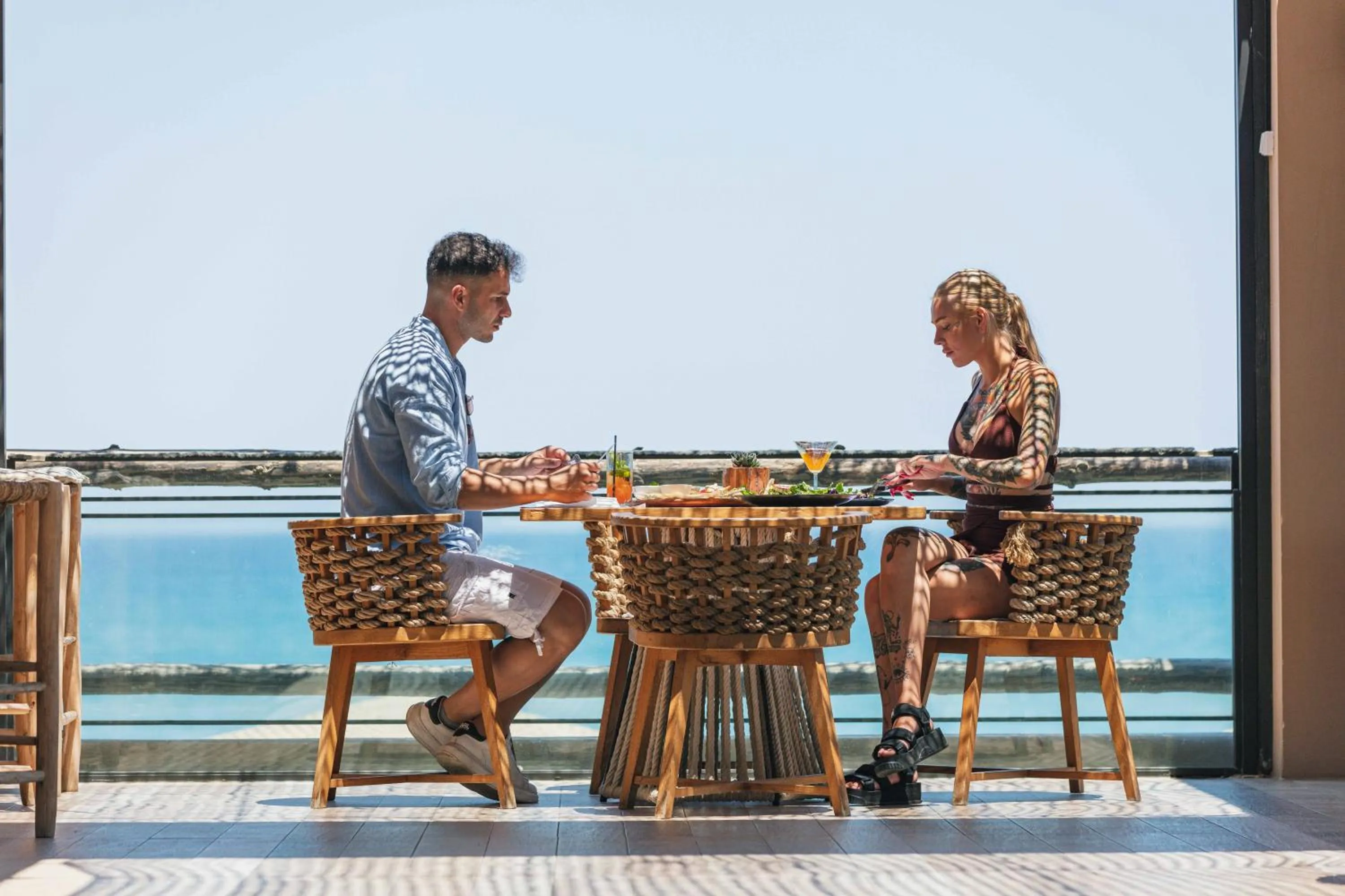 Restaurant/places to eat in La Mer Resort Spa Crete