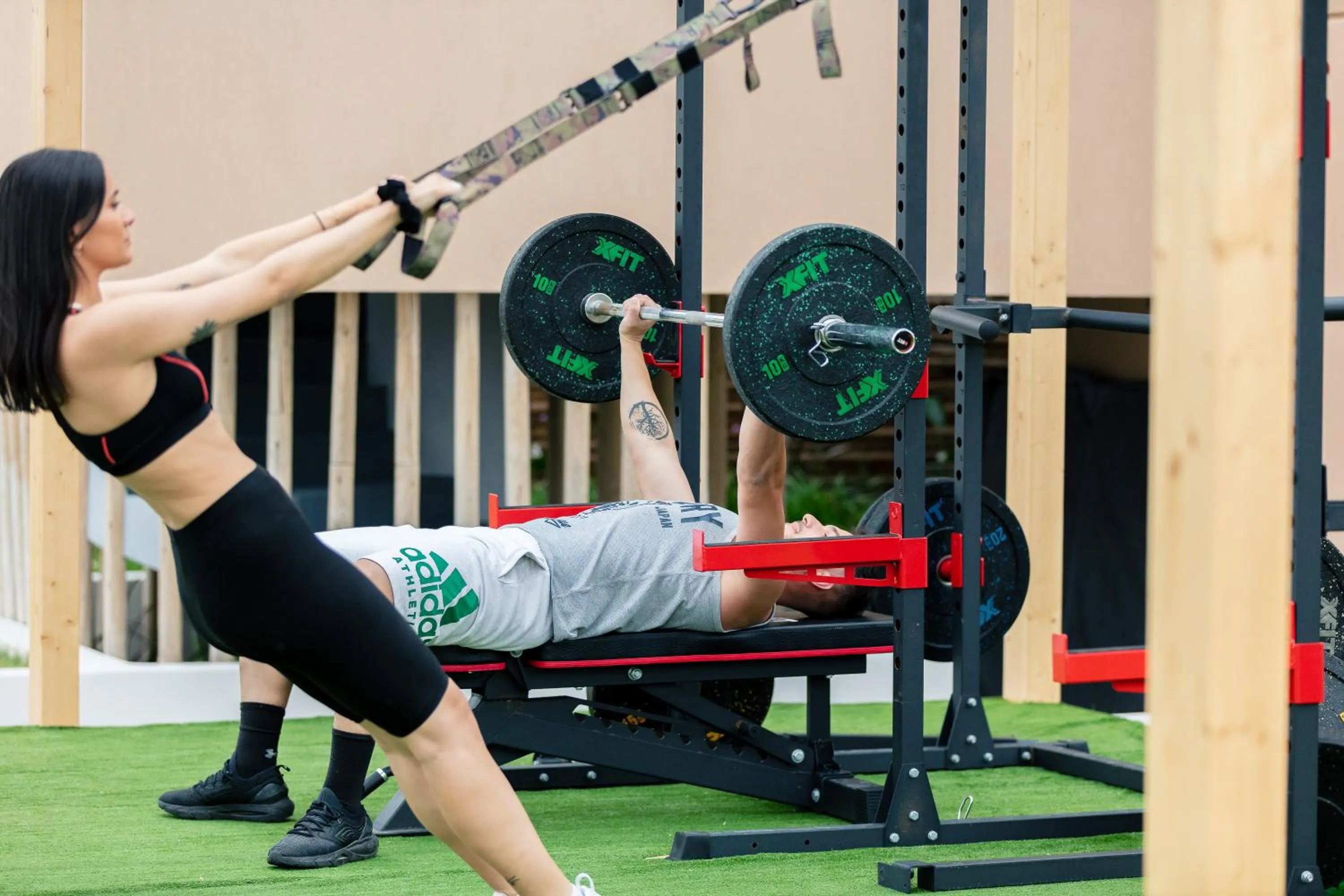 Fitness centre/facilities in La Mer Resort Spa Crete