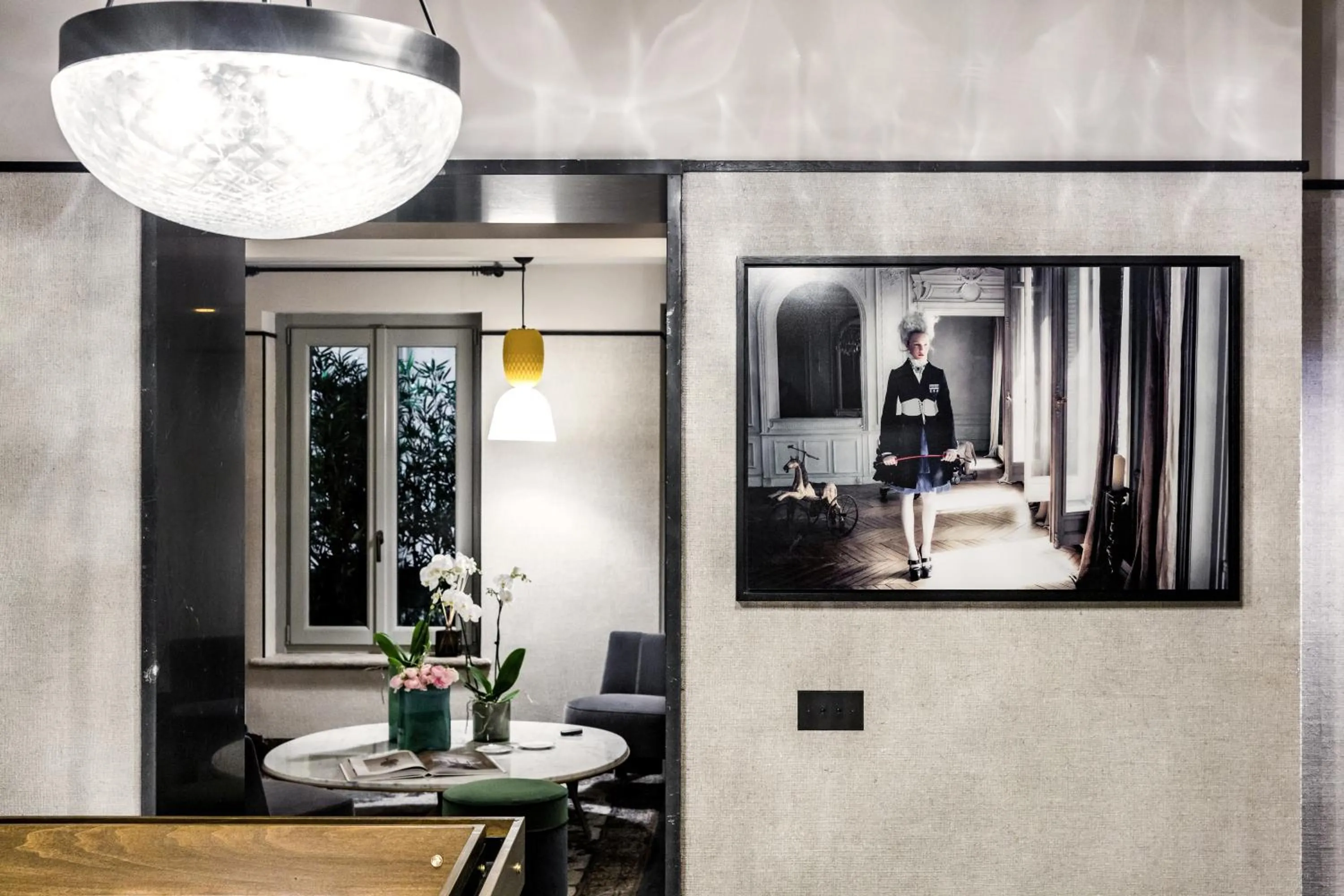 Lobby or reception in Locanda Pandenus Brera