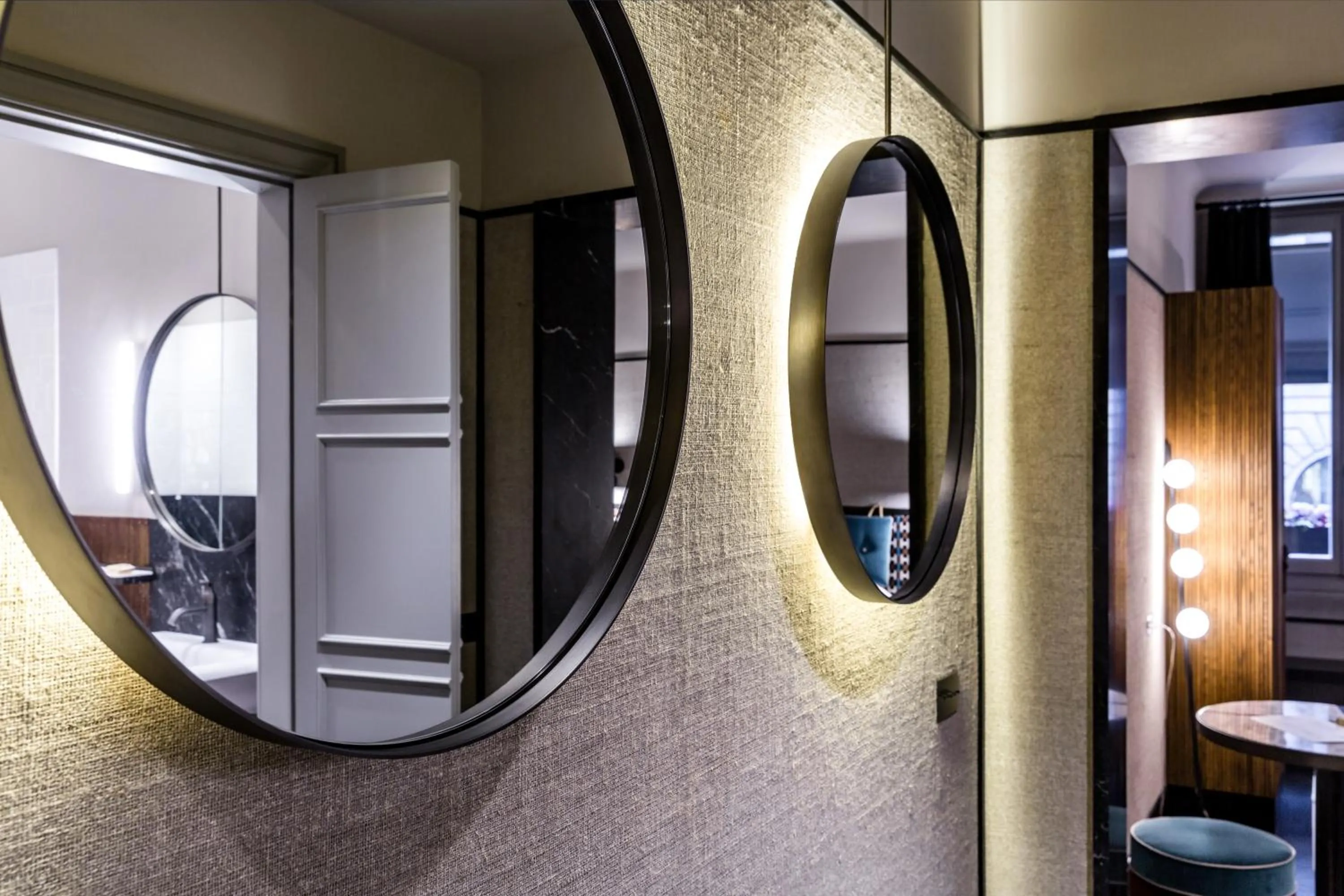 Decorative detail in Locanda Pandenus Brera