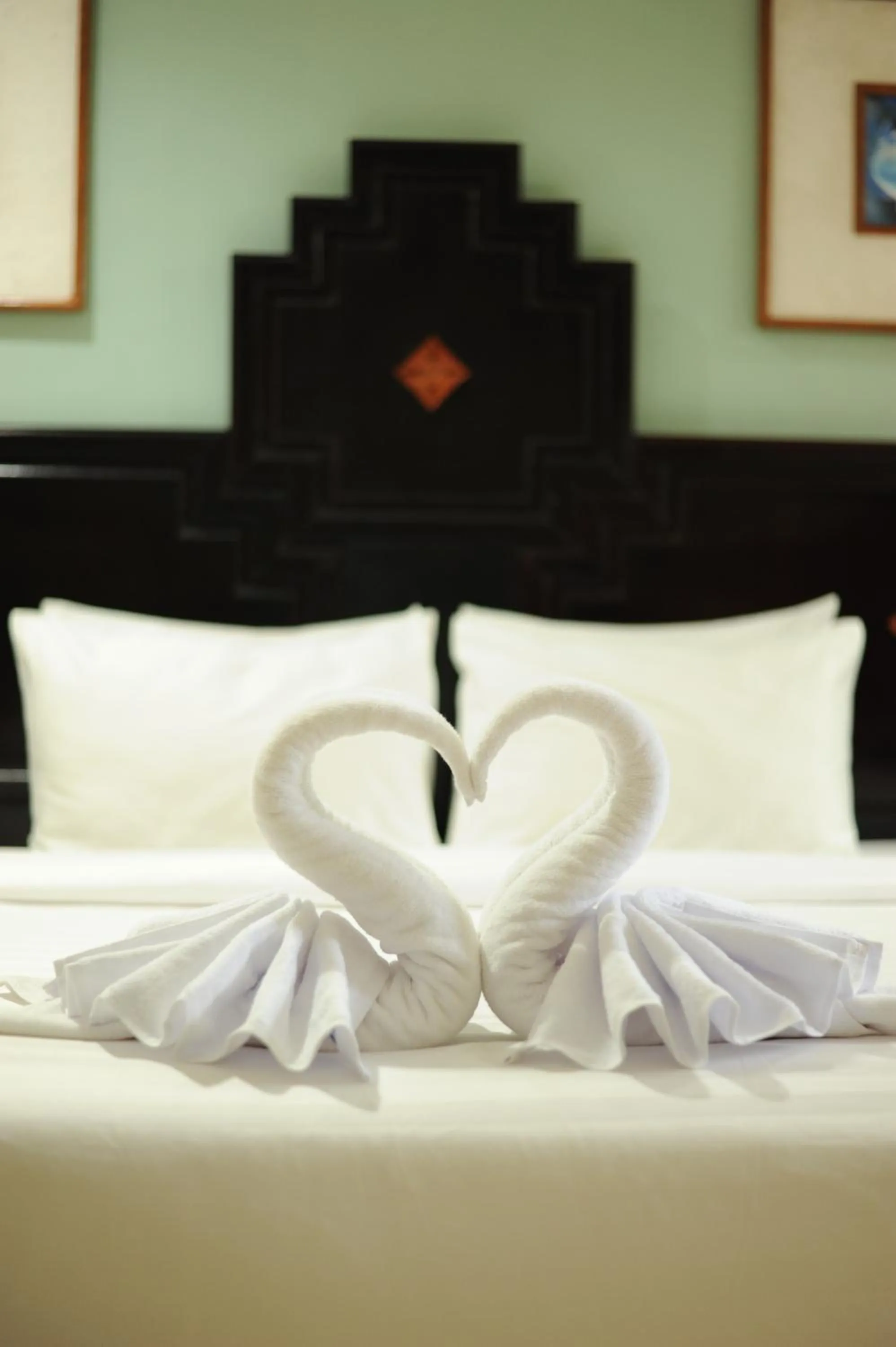 Bed in Hotel Sofia Juanda Surabaya