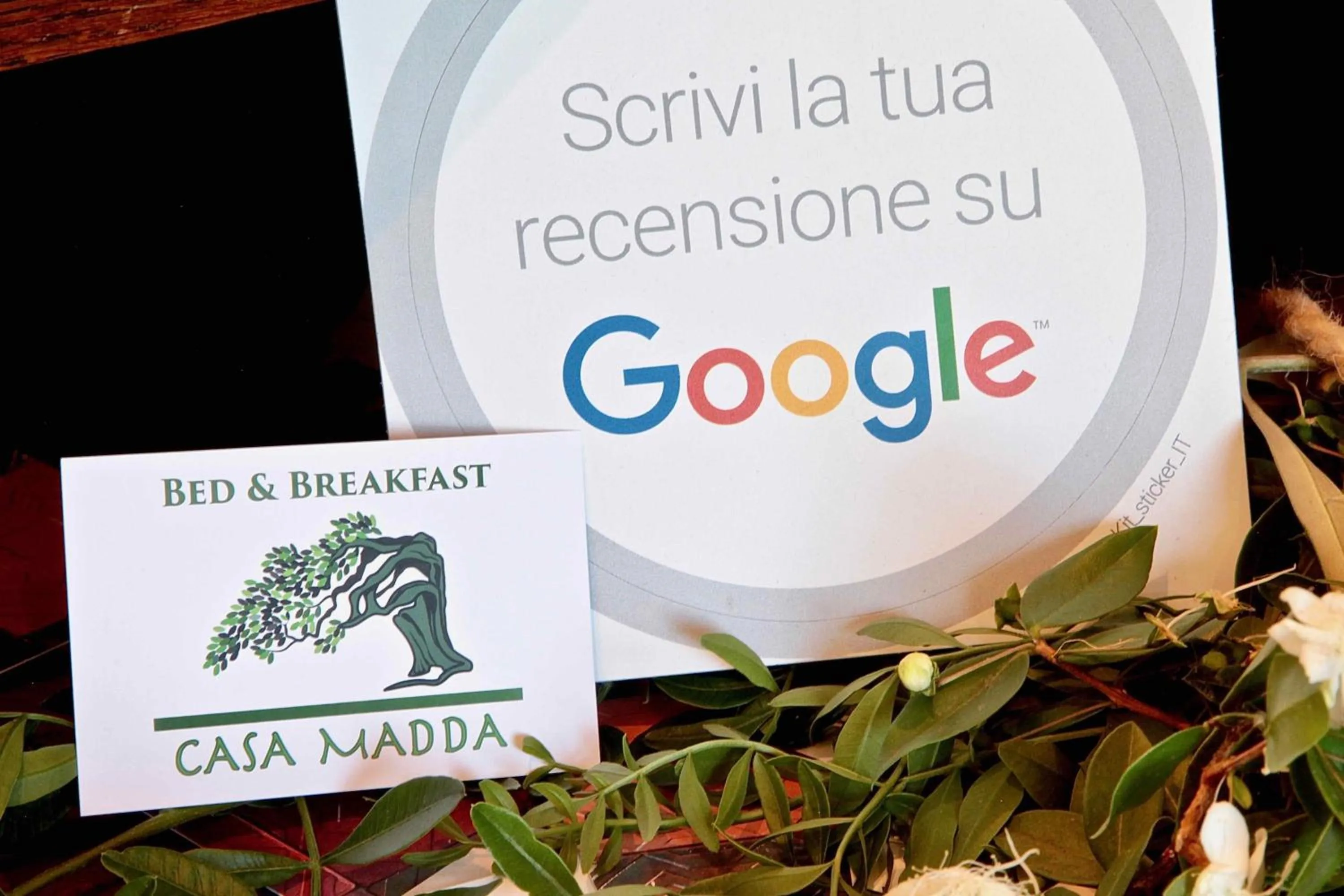 Logo/Certificate/Sign in Casa Madda