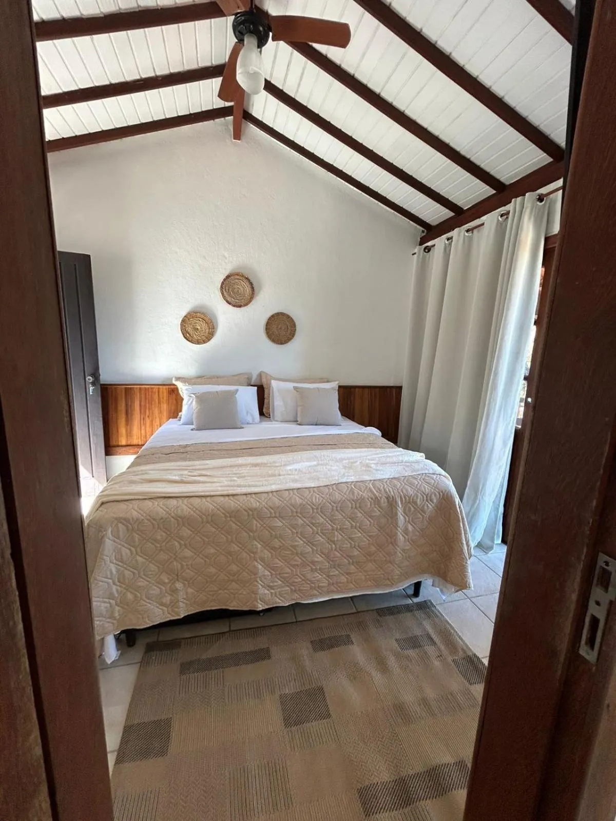 Bed in Pousada Jardim das Bromélias