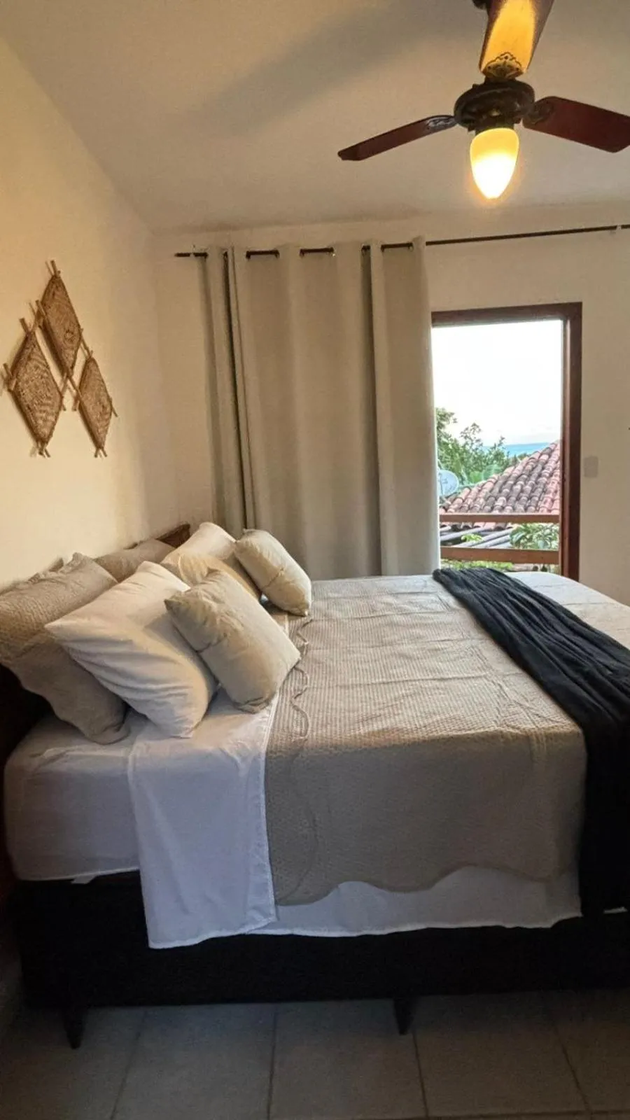 Bed in Pousada Jardim das Bromélias