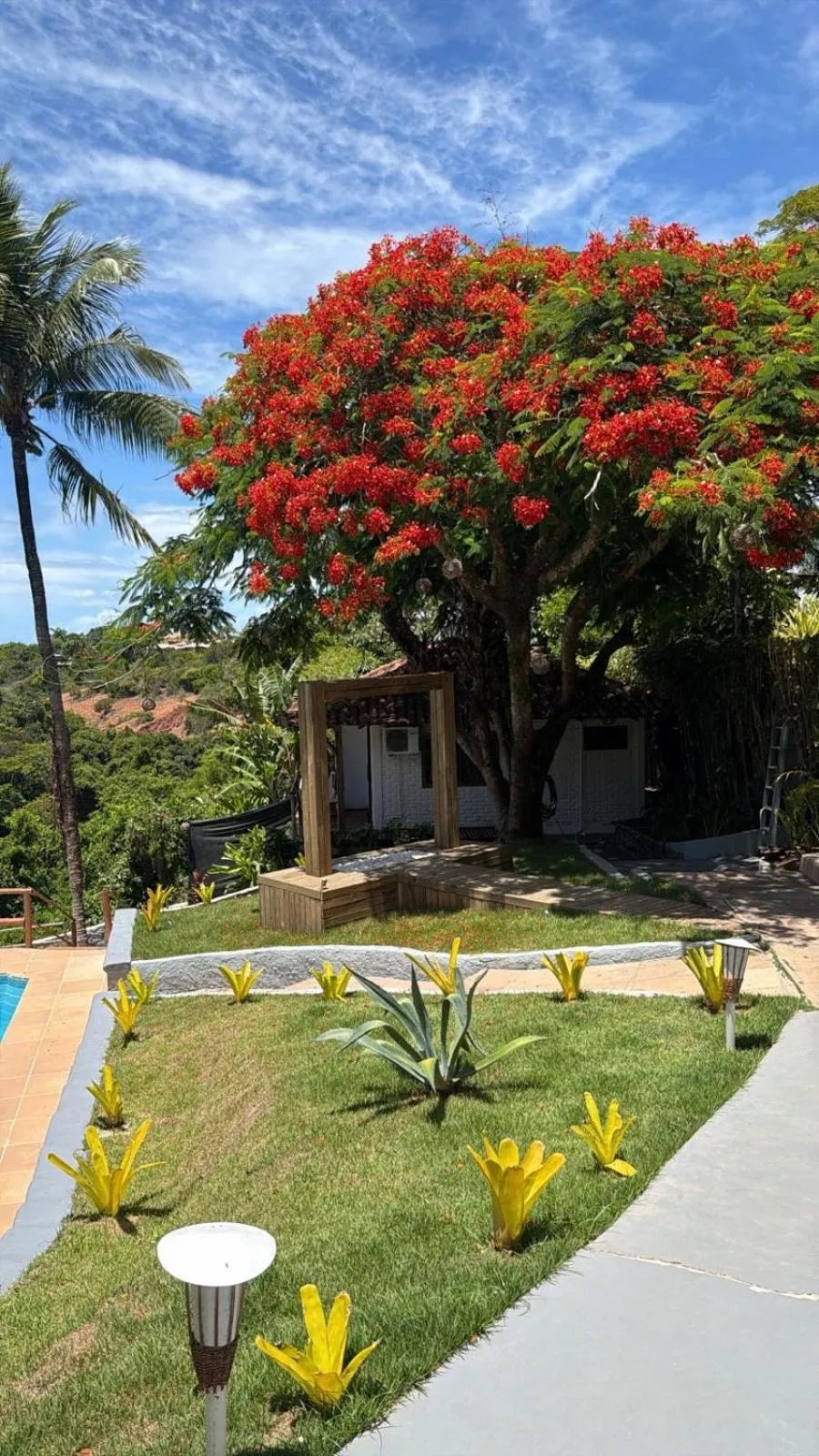 Shower in Pousada Jardim das Bromélias