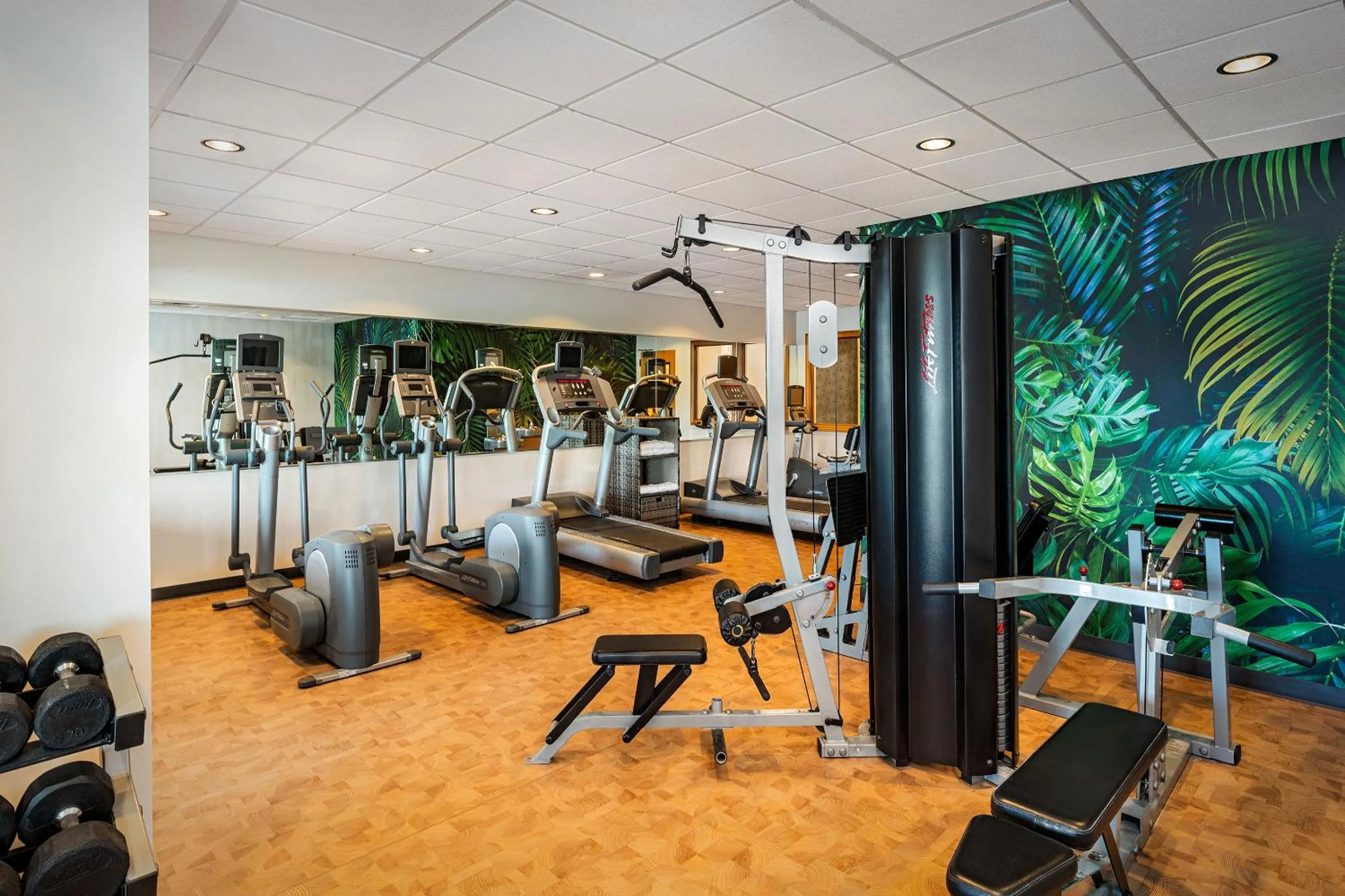 Fitness centre/facilities in The Waterfront Inn