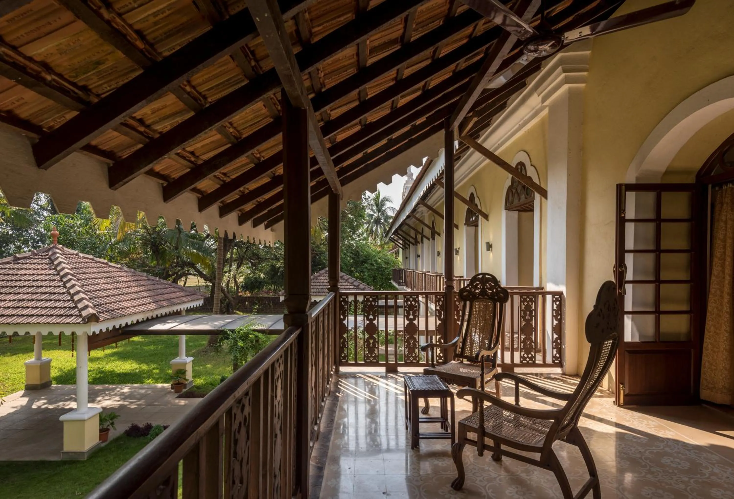 Balcony/Terrace in The Postcard Cuelim, Goa
