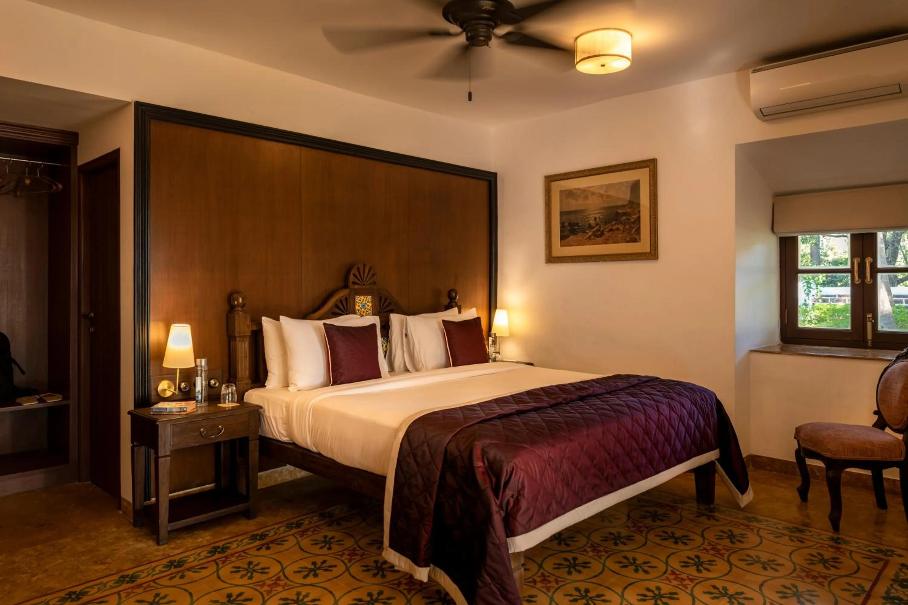 Bedroom, Bed in The Postcard Cuelim, Goa