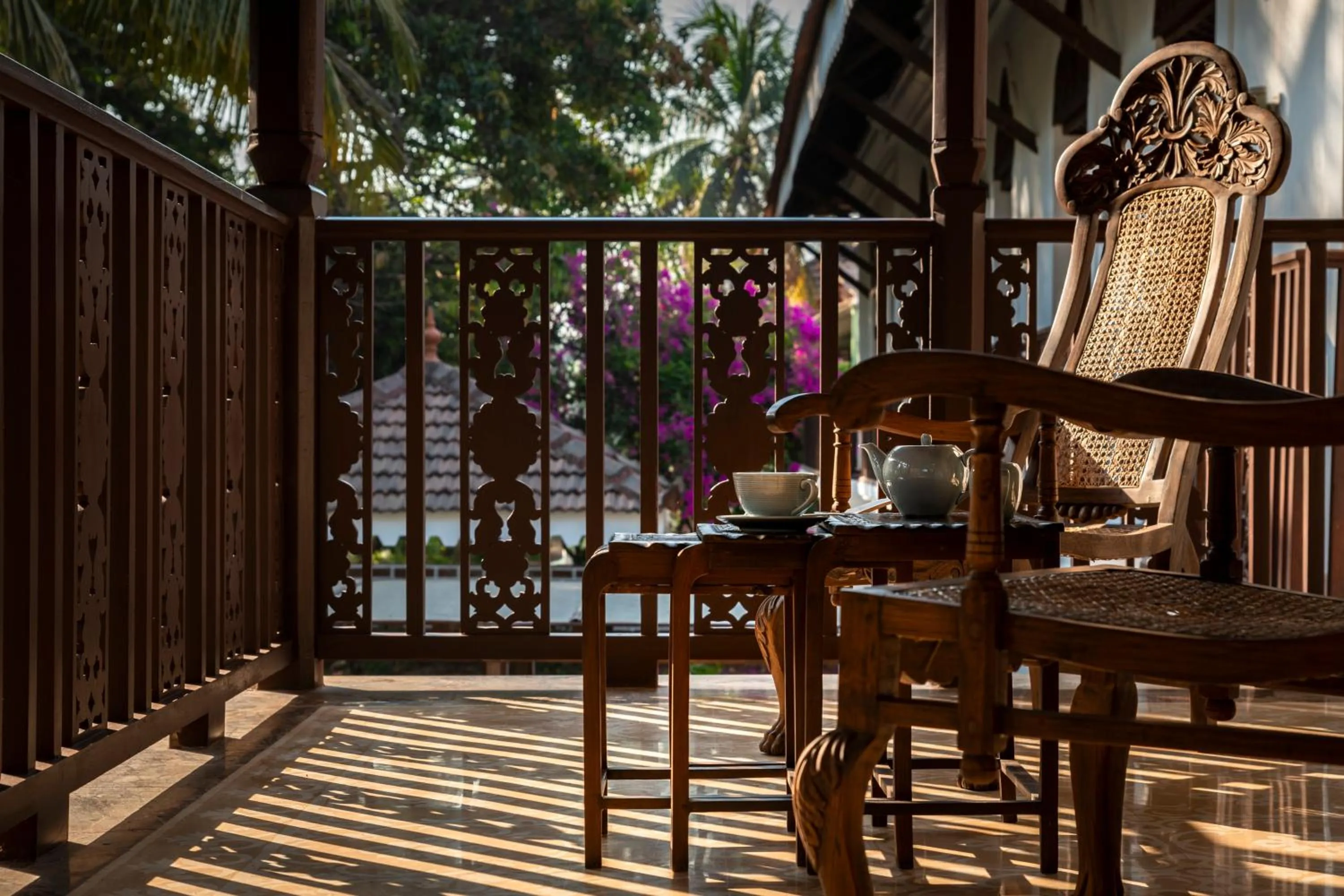 Patio in The Postcard Cuelim, Goa