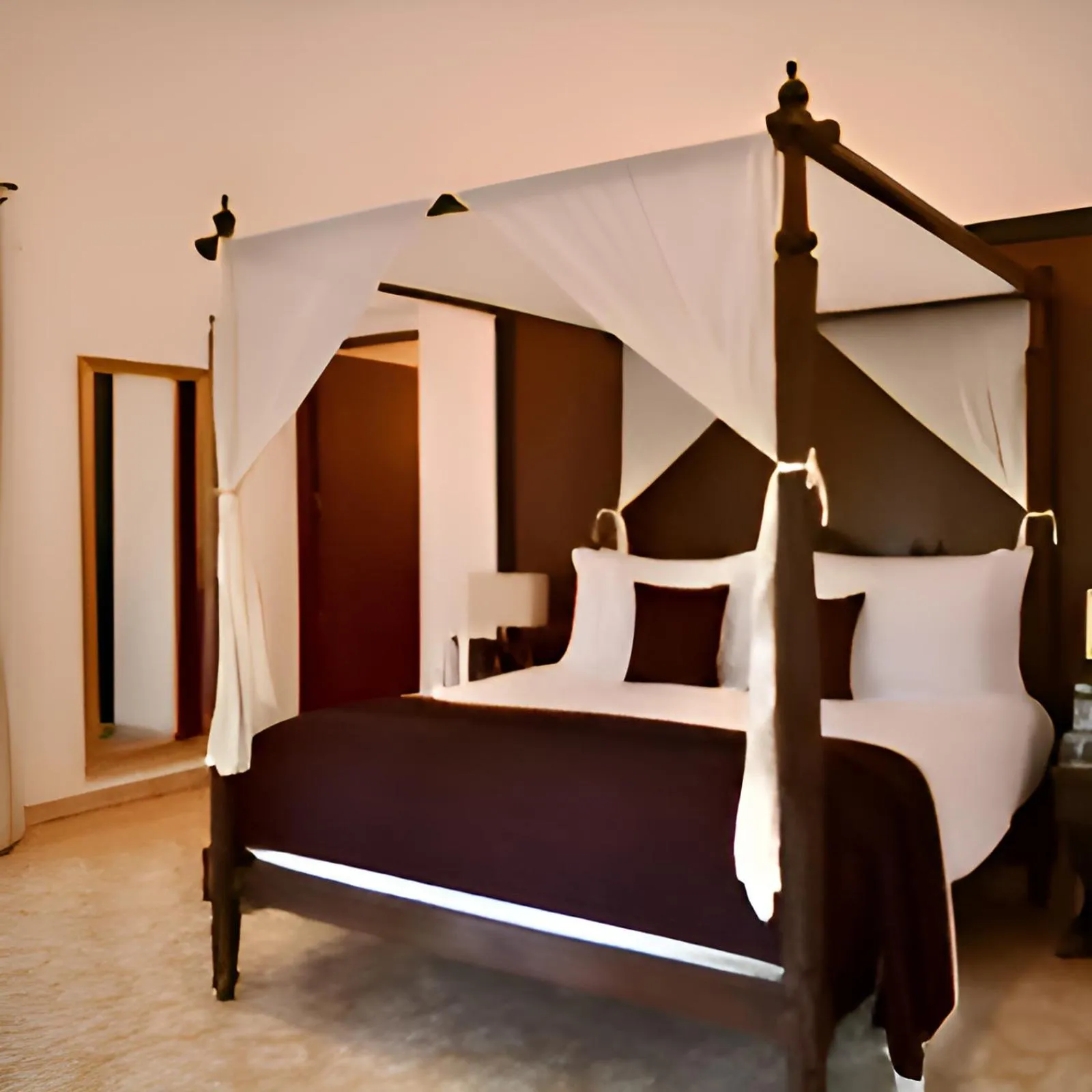 Photo of the whole room, Bed in The Postcard Cuelim, Goa