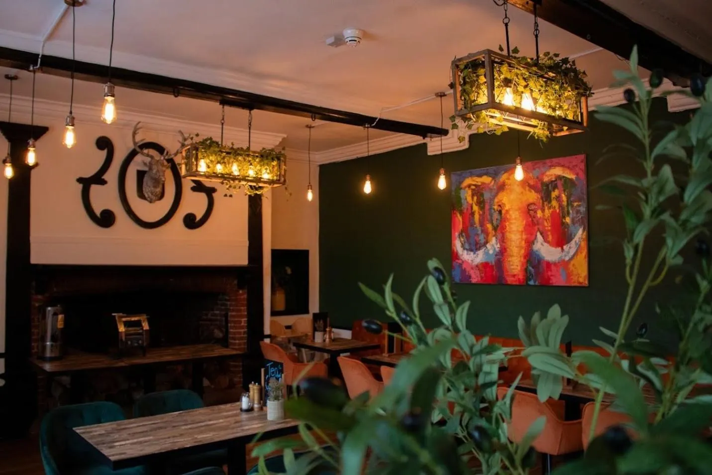 Living room in Scole Inn Hotel