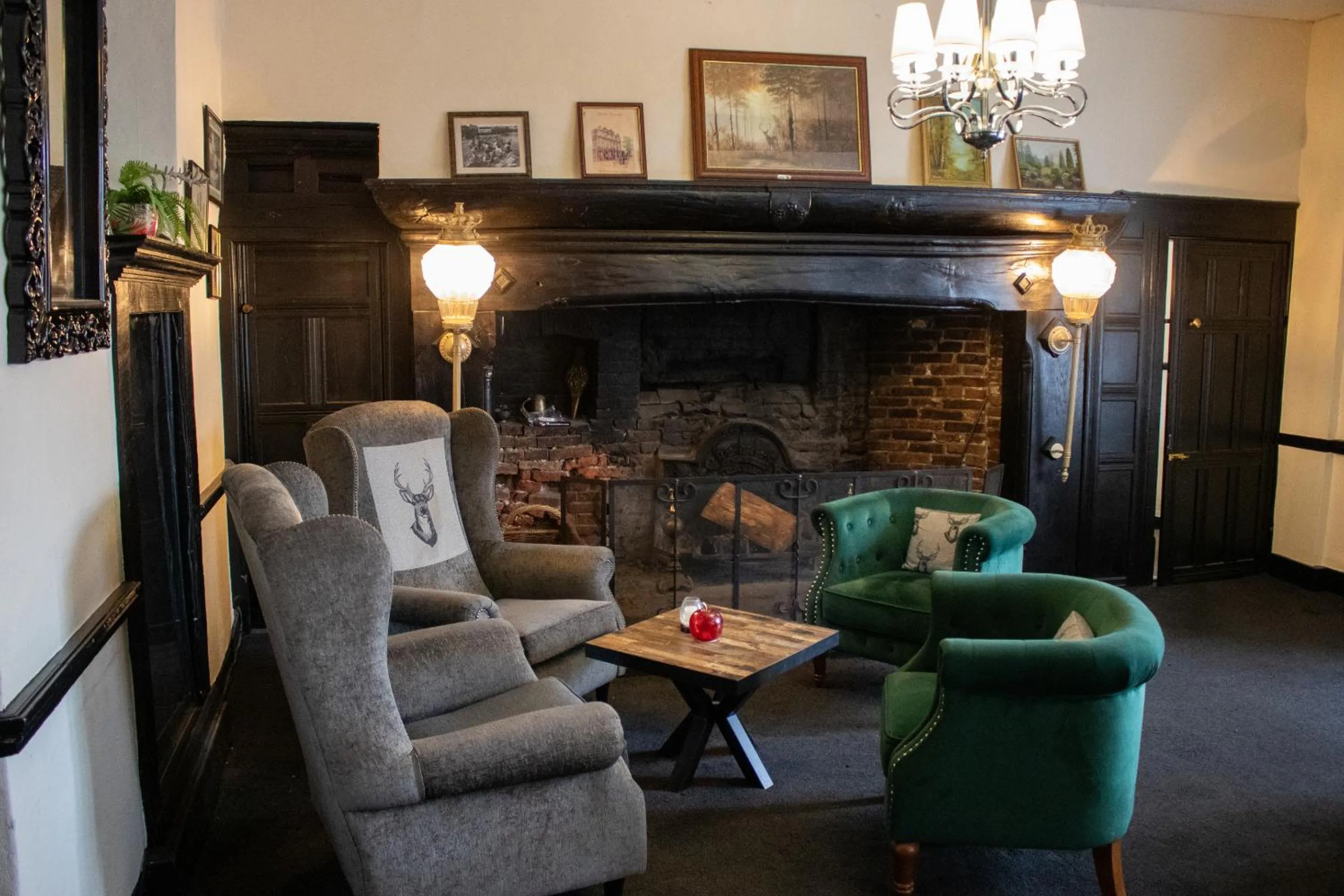 Lounge or bar in Scole Inn Hotel