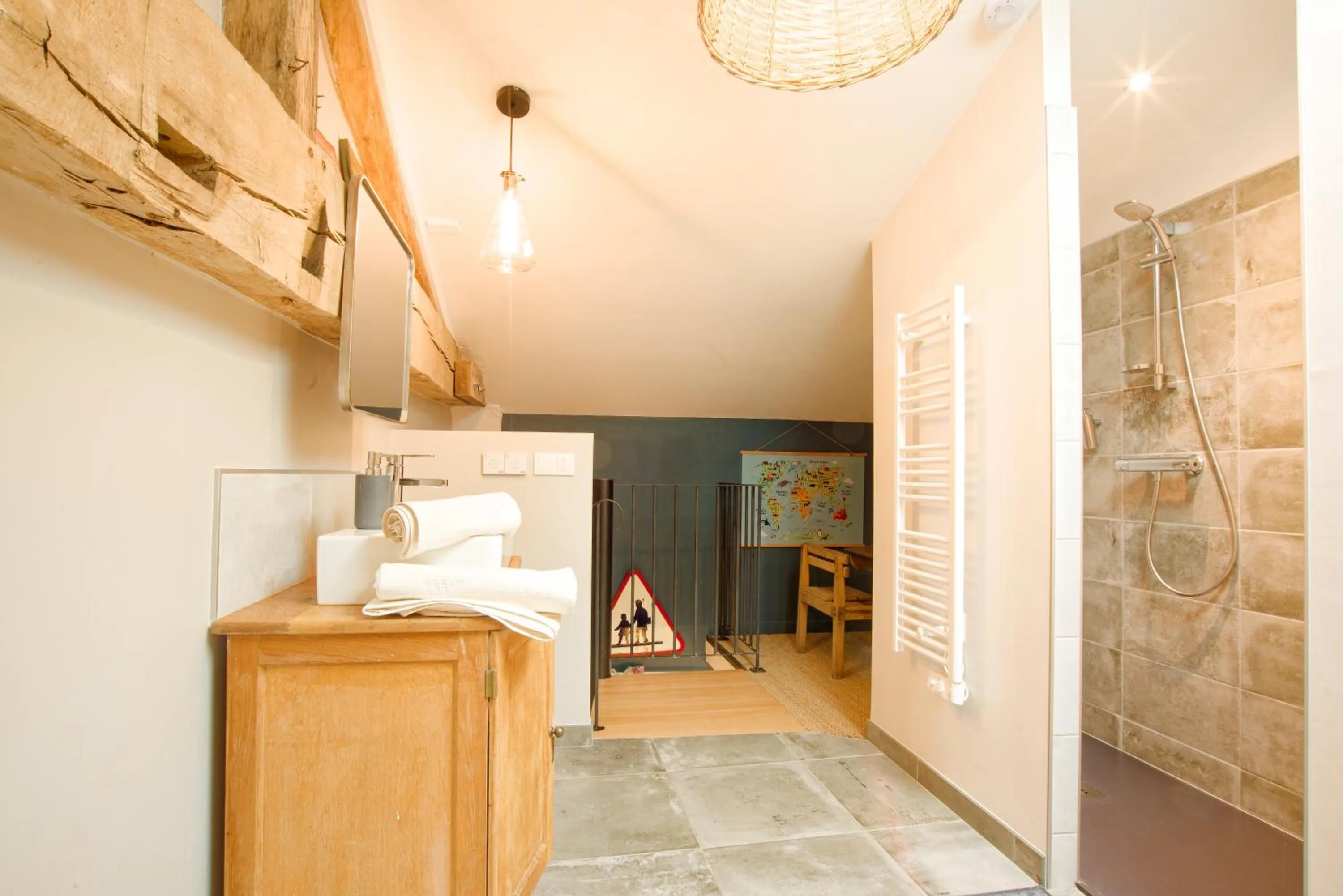 Bathroom in La Belle lurette