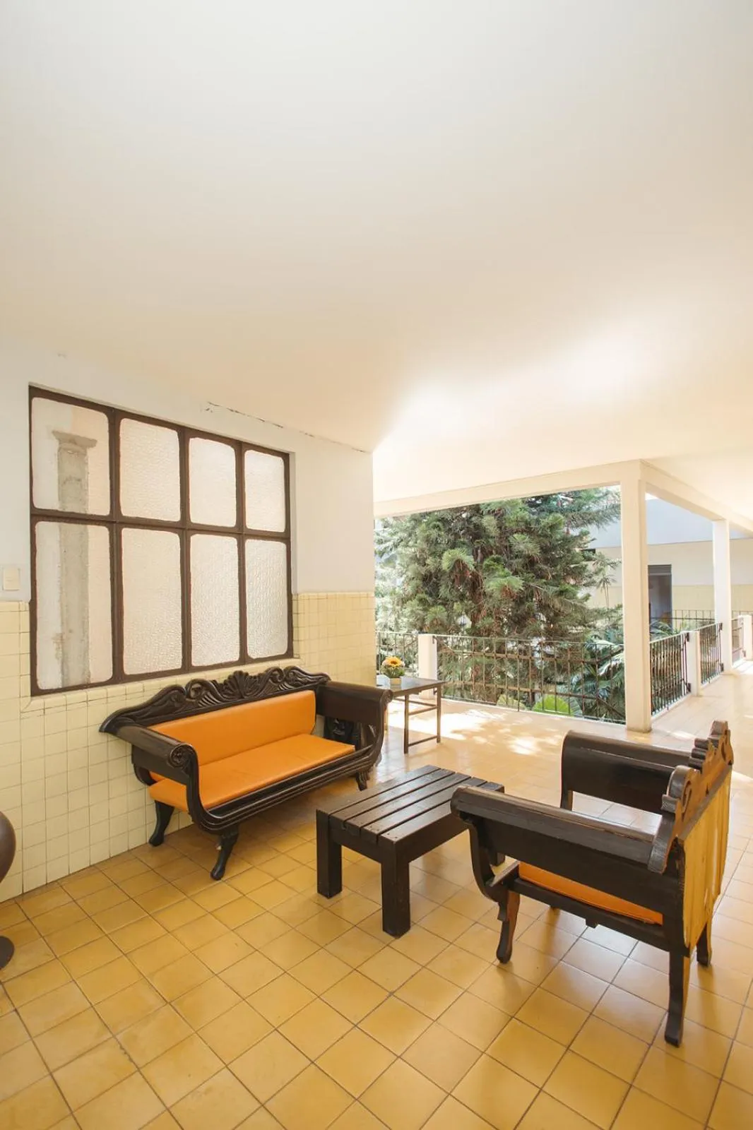 Living room in Hotel Allende Morelia