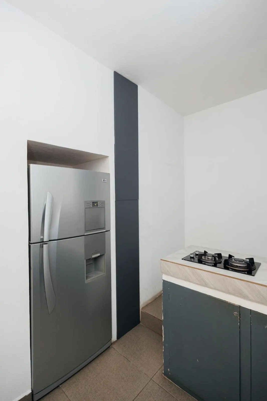 Communal kitchen in Hotel Allende Morelia