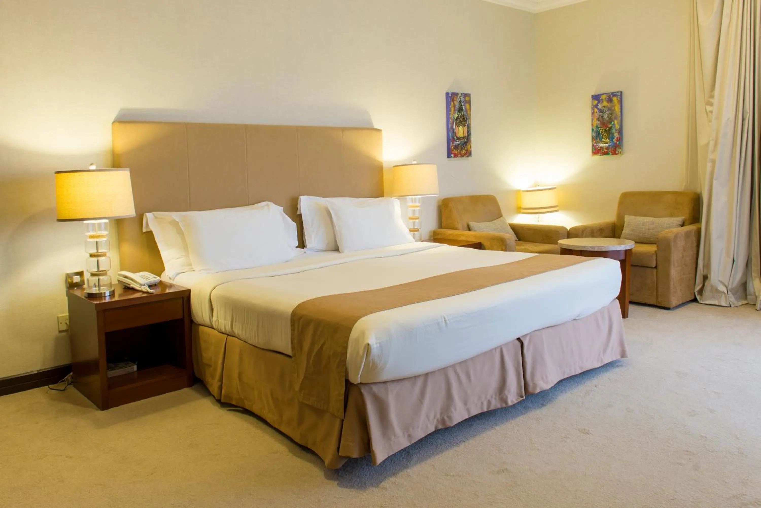 Photo of the whole room, Bed in Al Qurum Resort