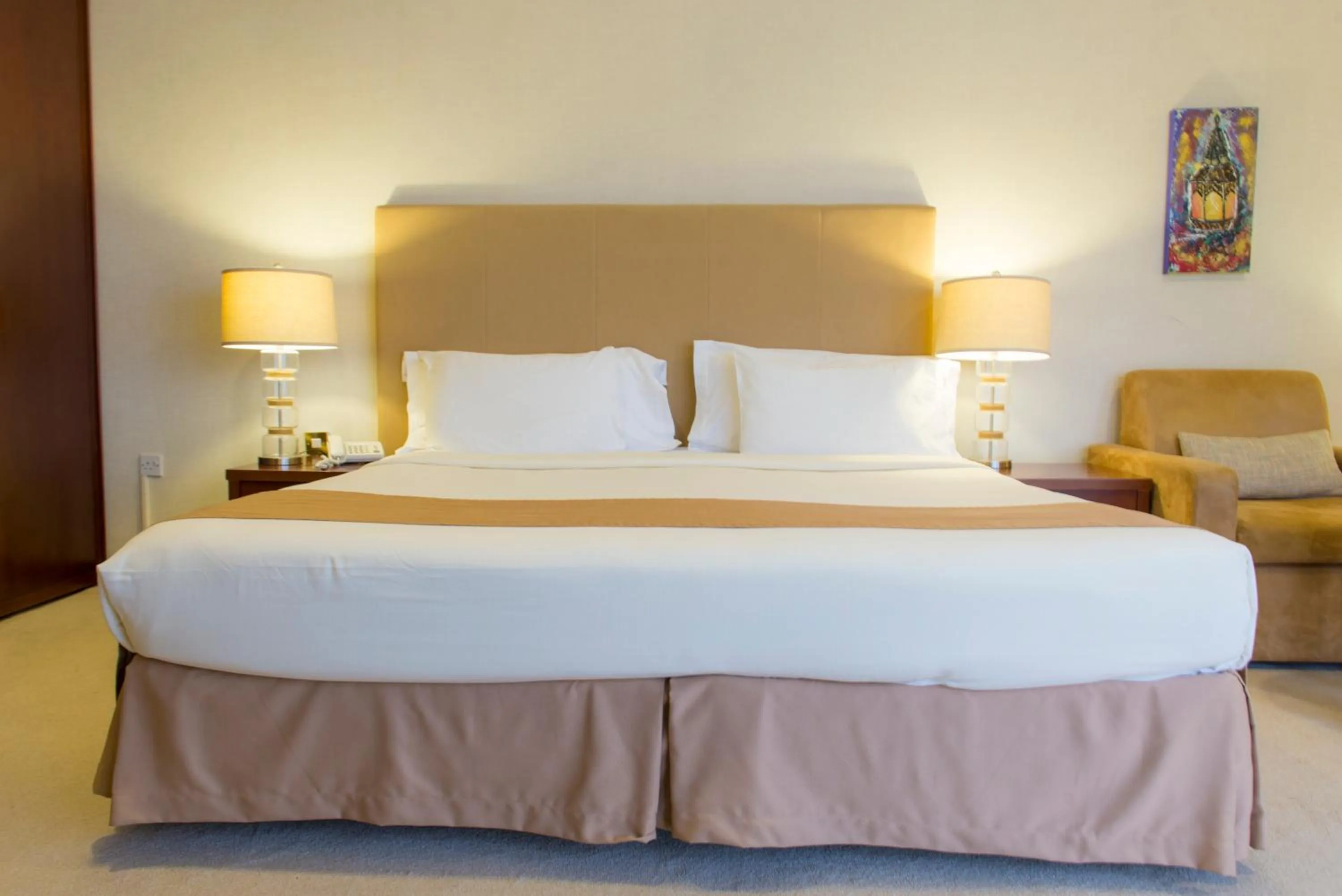 Photo of the whole room, Bed in Al Qurum Resort