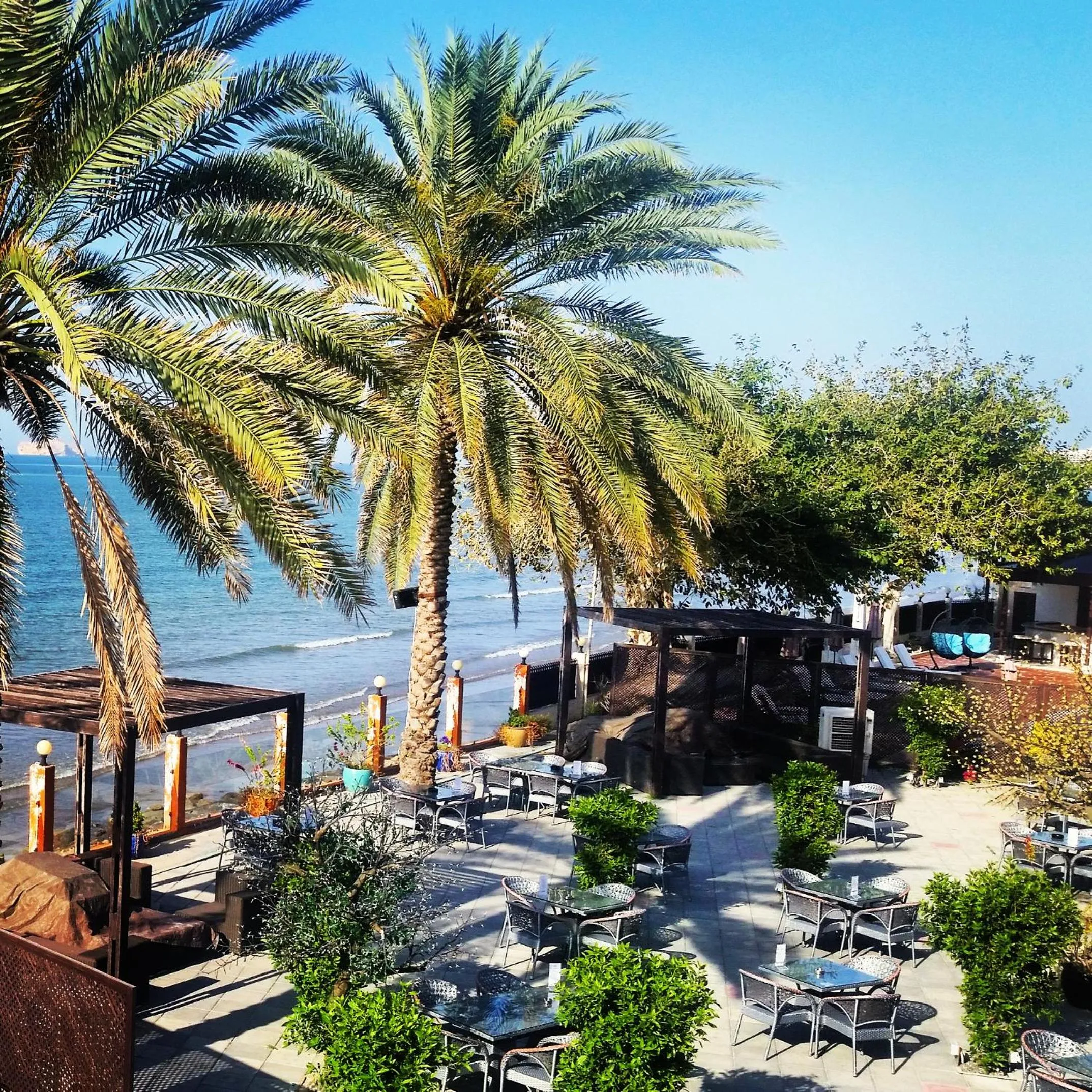 Patio in Al Qurum Resort