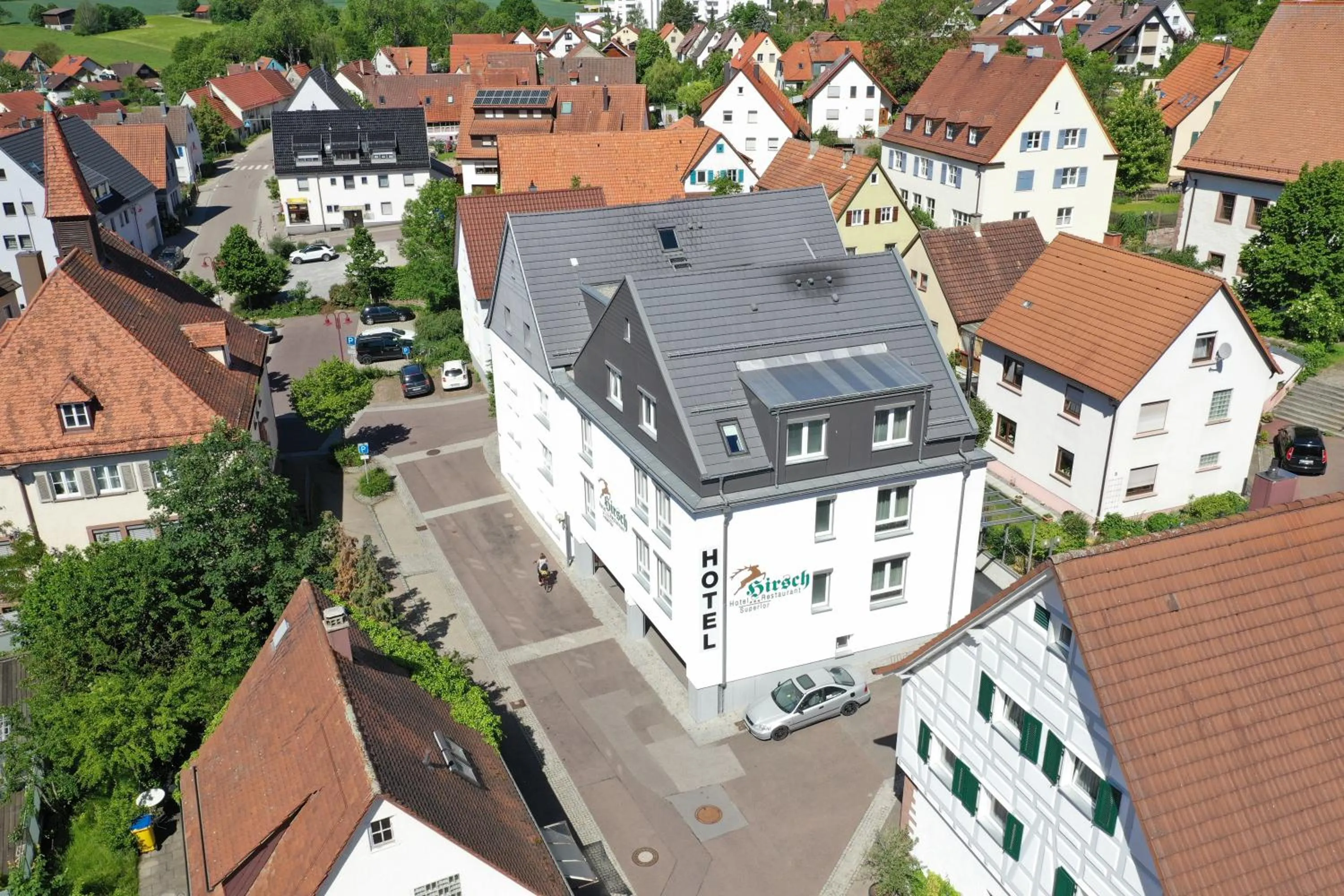 Property building in Hotel - Restaurant Hirsch