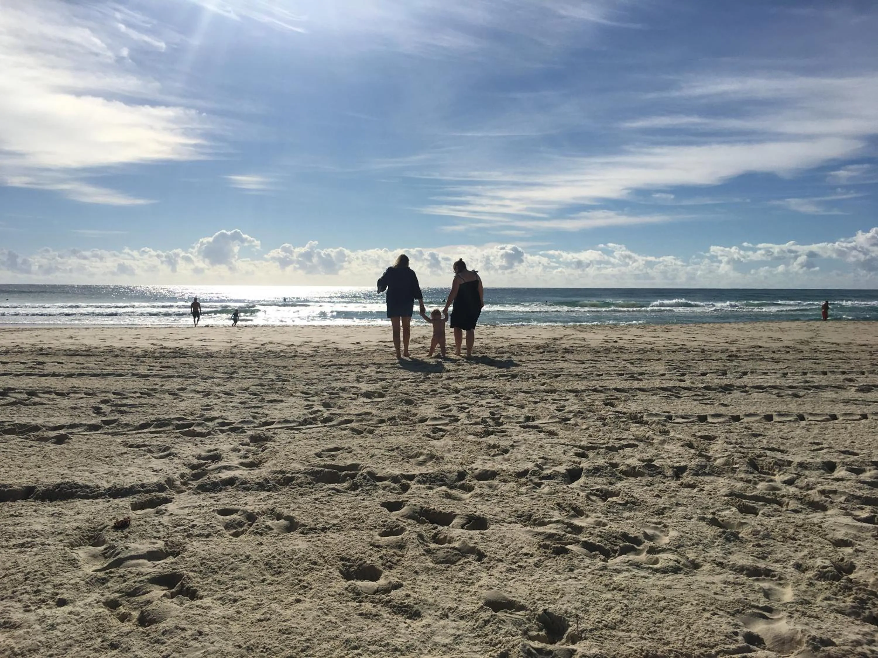 Beach in Burleigh Palms Holiday Apartments