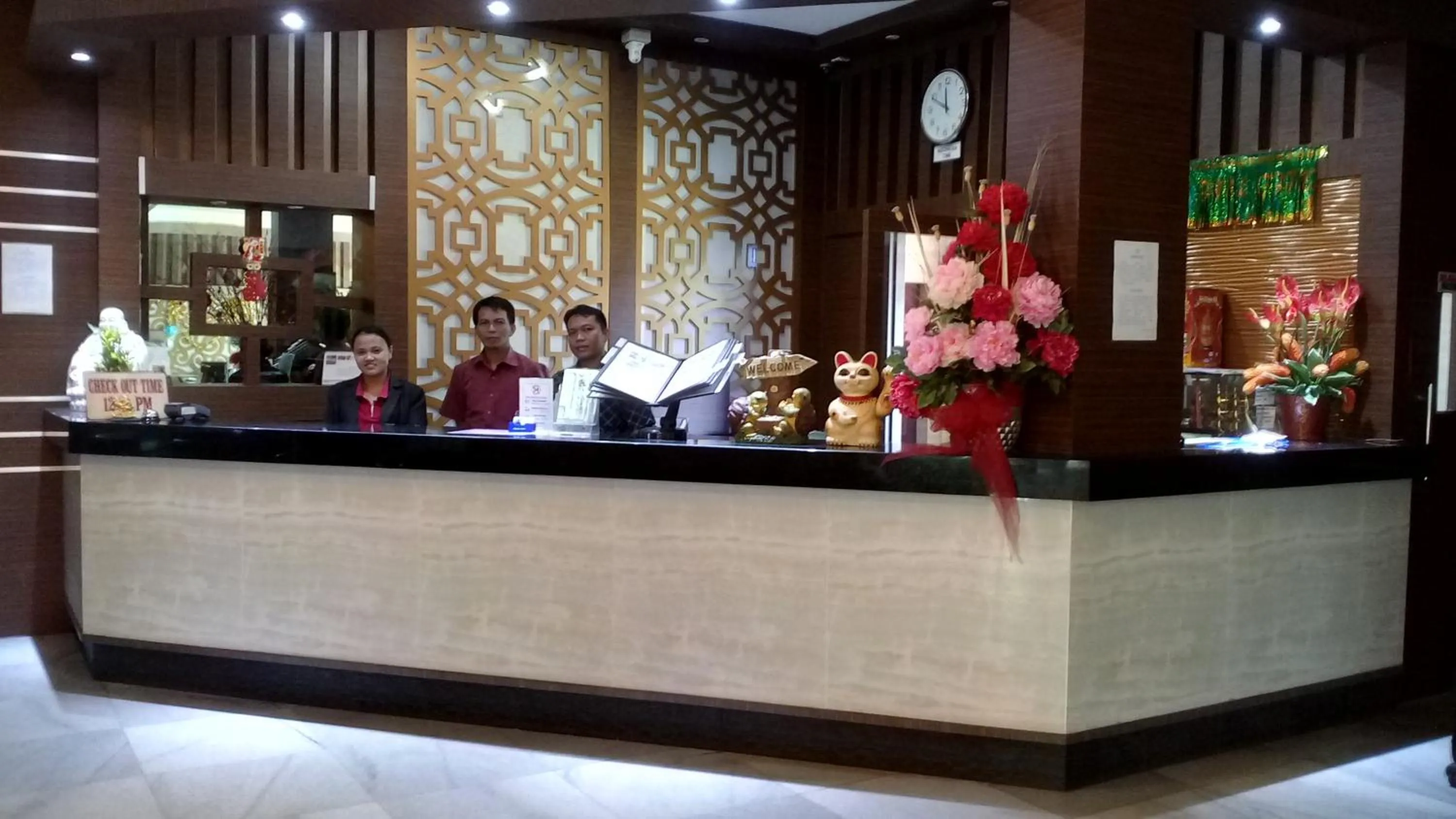 Lobby or reception in Pelangi Hotel & Resort