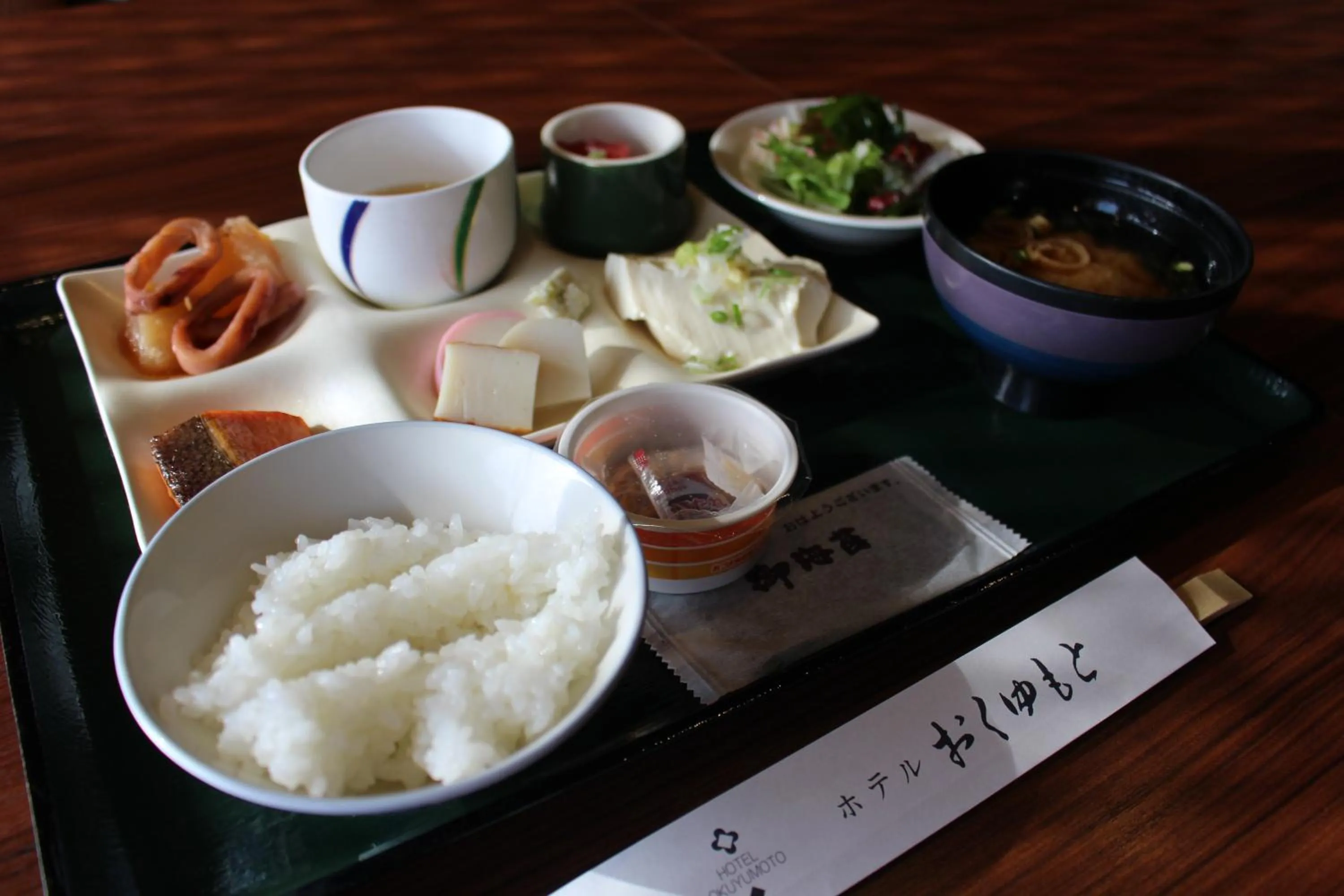 Breakfast in Hotel Okuyumoto