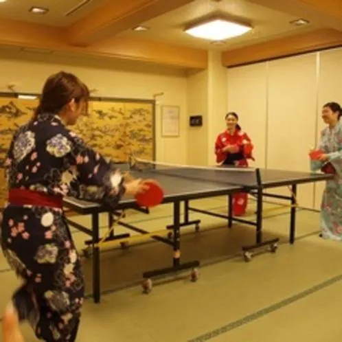 Table tennis in Hotel Okuyumoto