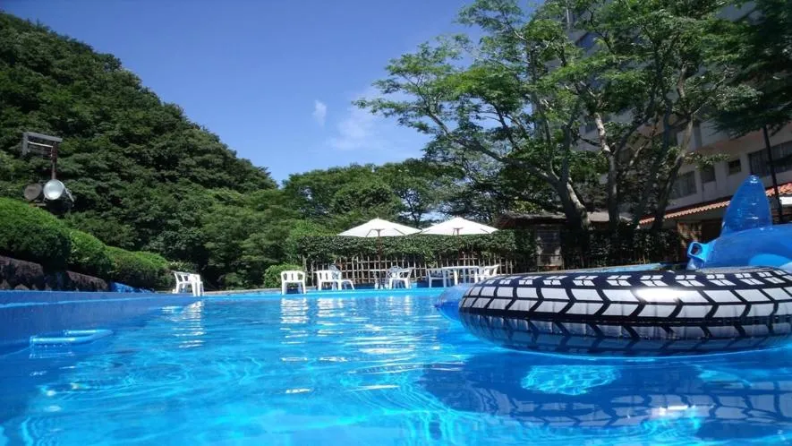 Swimming pool in Hotel Okuyumoto