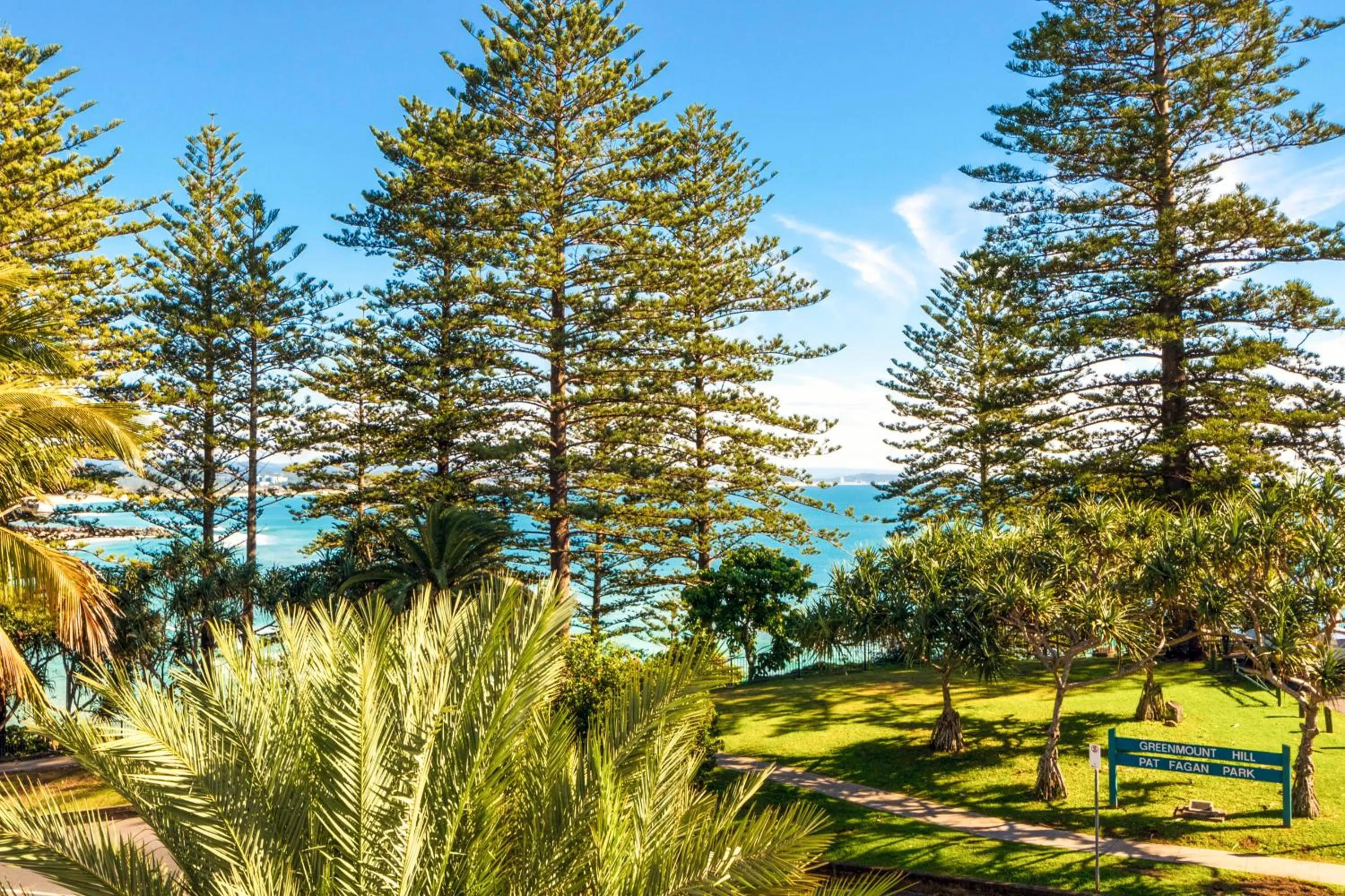 Sea view in Greenmount Beach House