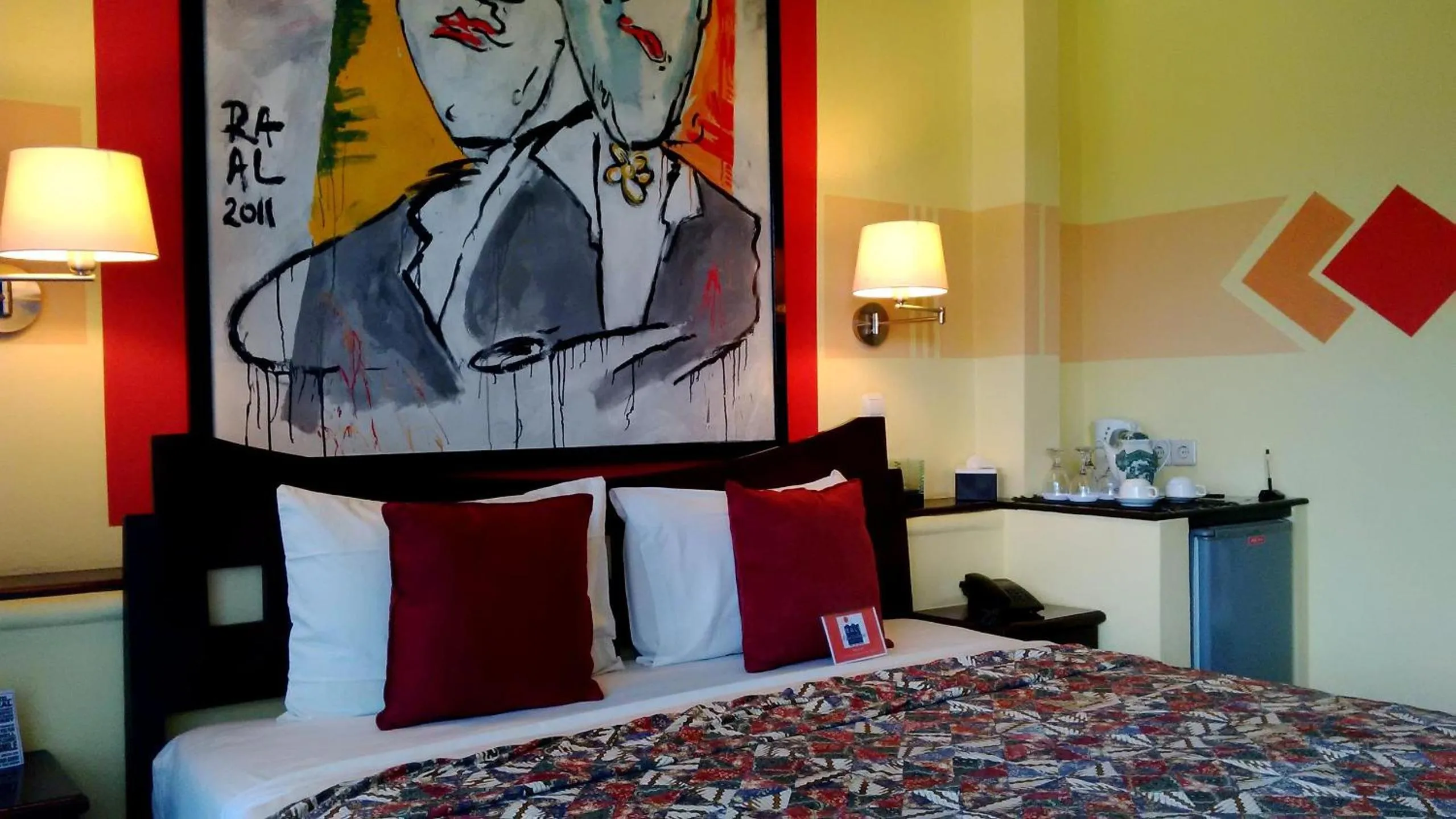 Decorative detail, Bed in Bali Paradise Hotel Boutique Resort