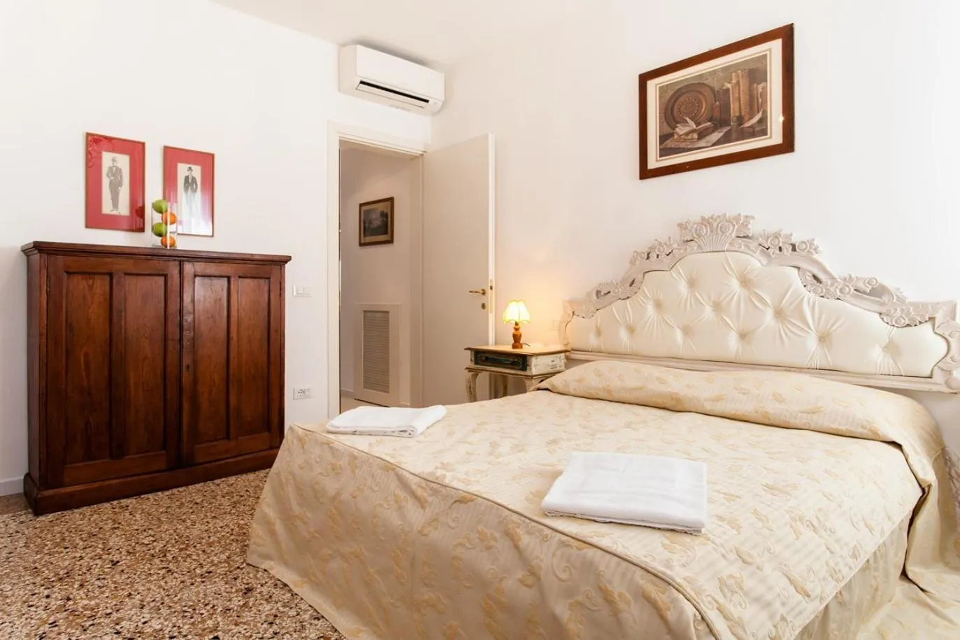 Bed in Prince Apartments